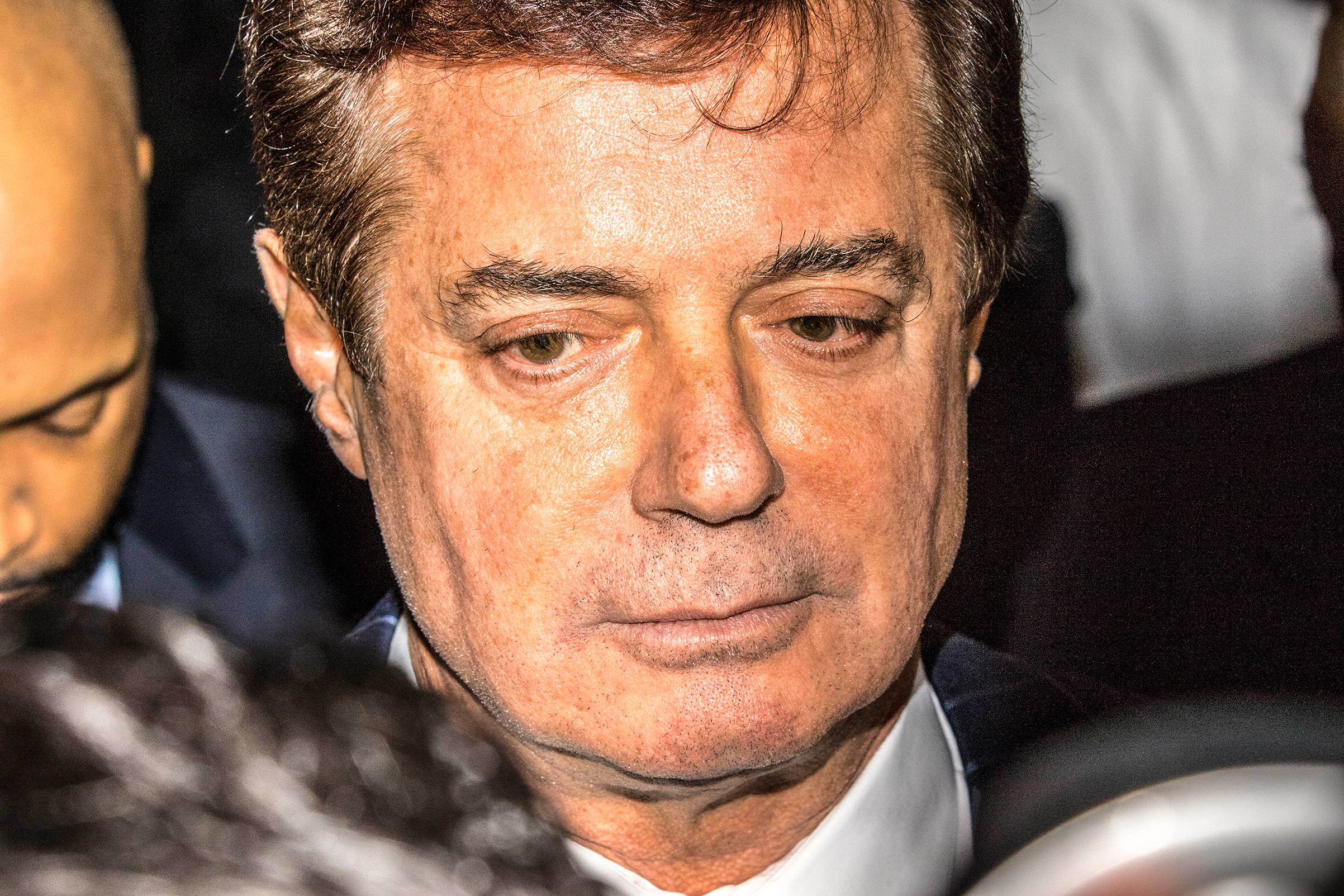 Manafort, the President’s former campaign chairman, was charged with tax fraud and money laundering (Mark Peterson—Redux)