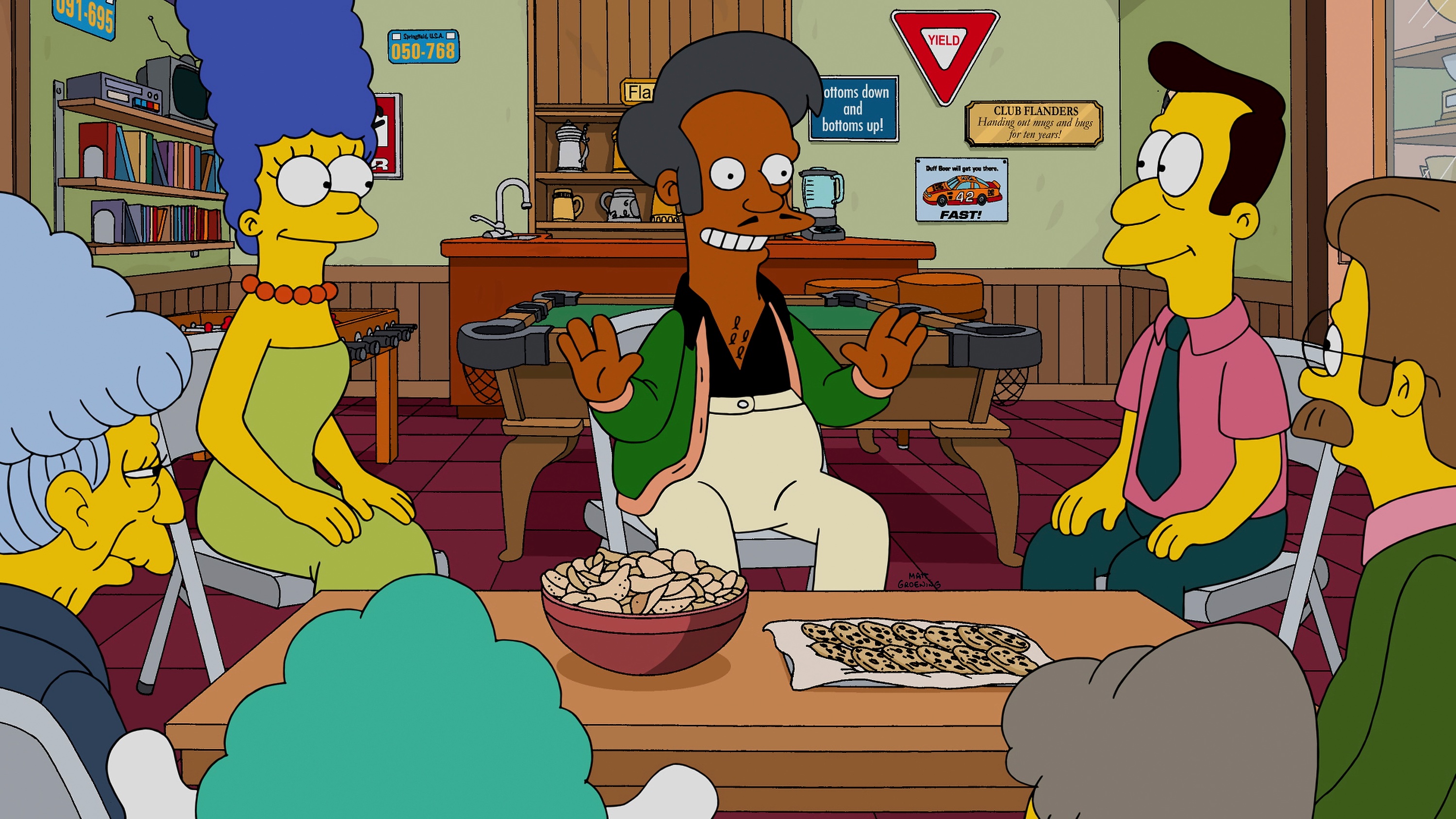 FOX's "The Simpsons" - Apu and Marge
