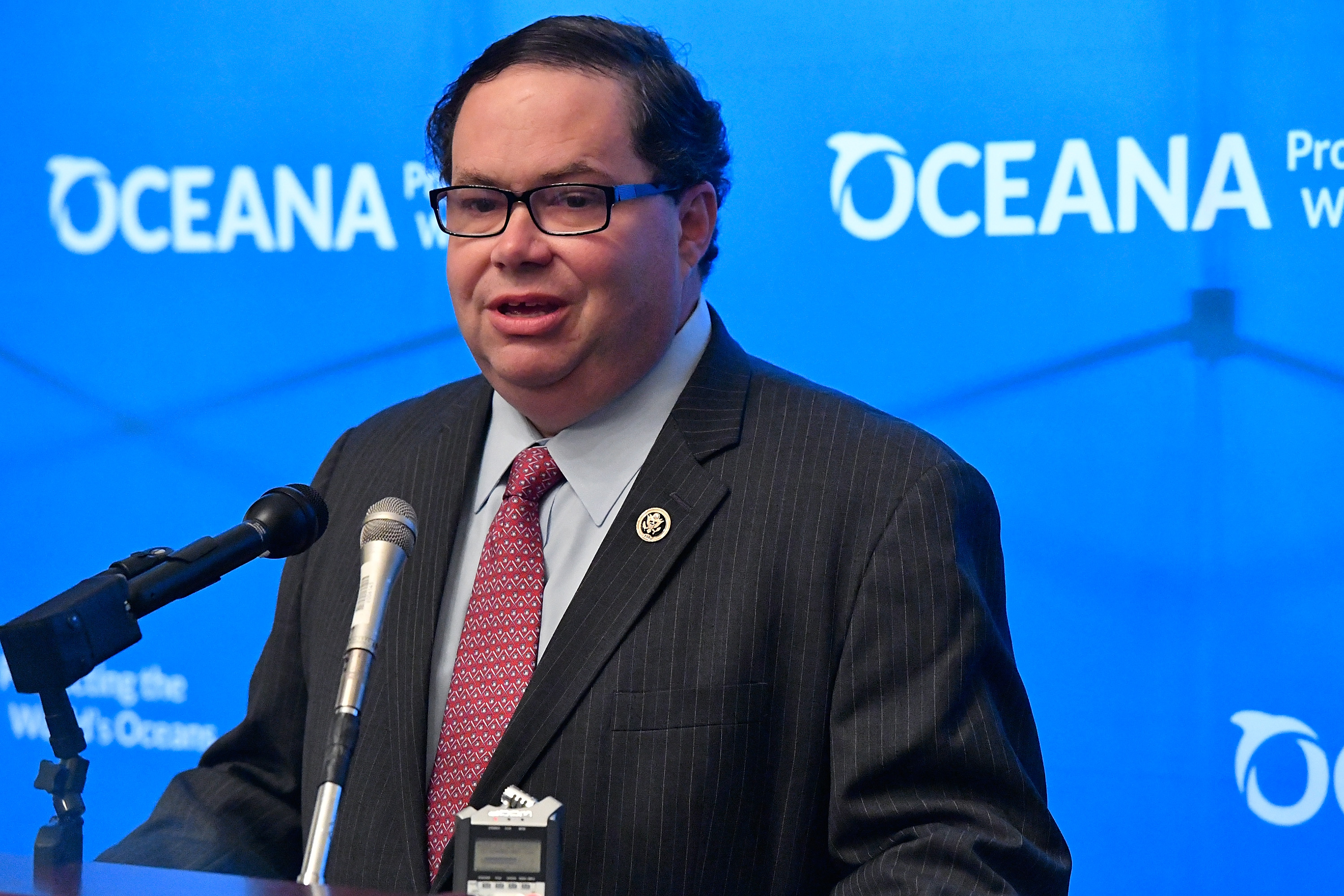 Representative Blake Farenthold (R-TX) speaks at an event on June 23, 2016 in Washington, DC. (Larry French—Getty Images)