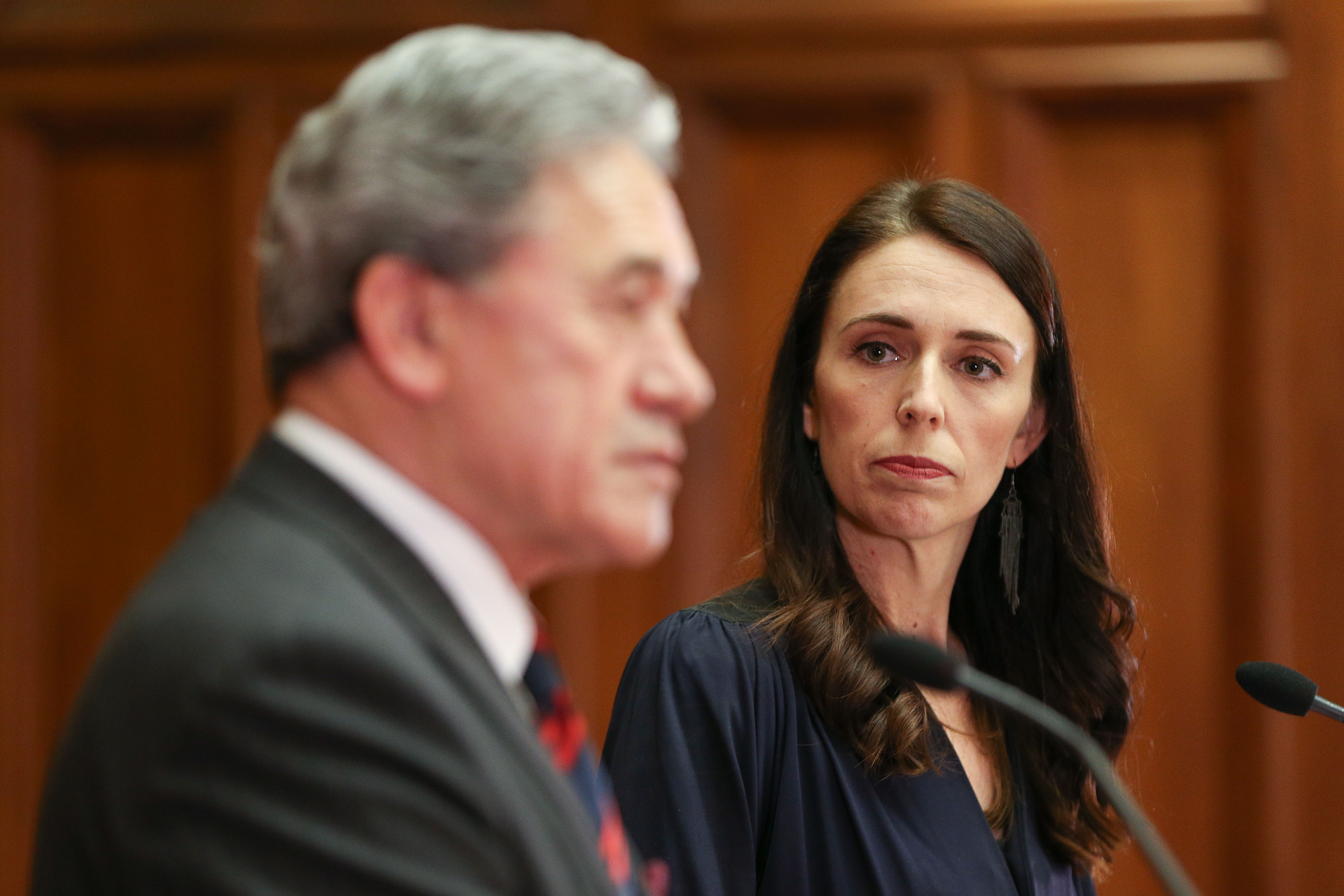 Jacinda Ardern Signs Coalition Agreements With NZ First And Greens