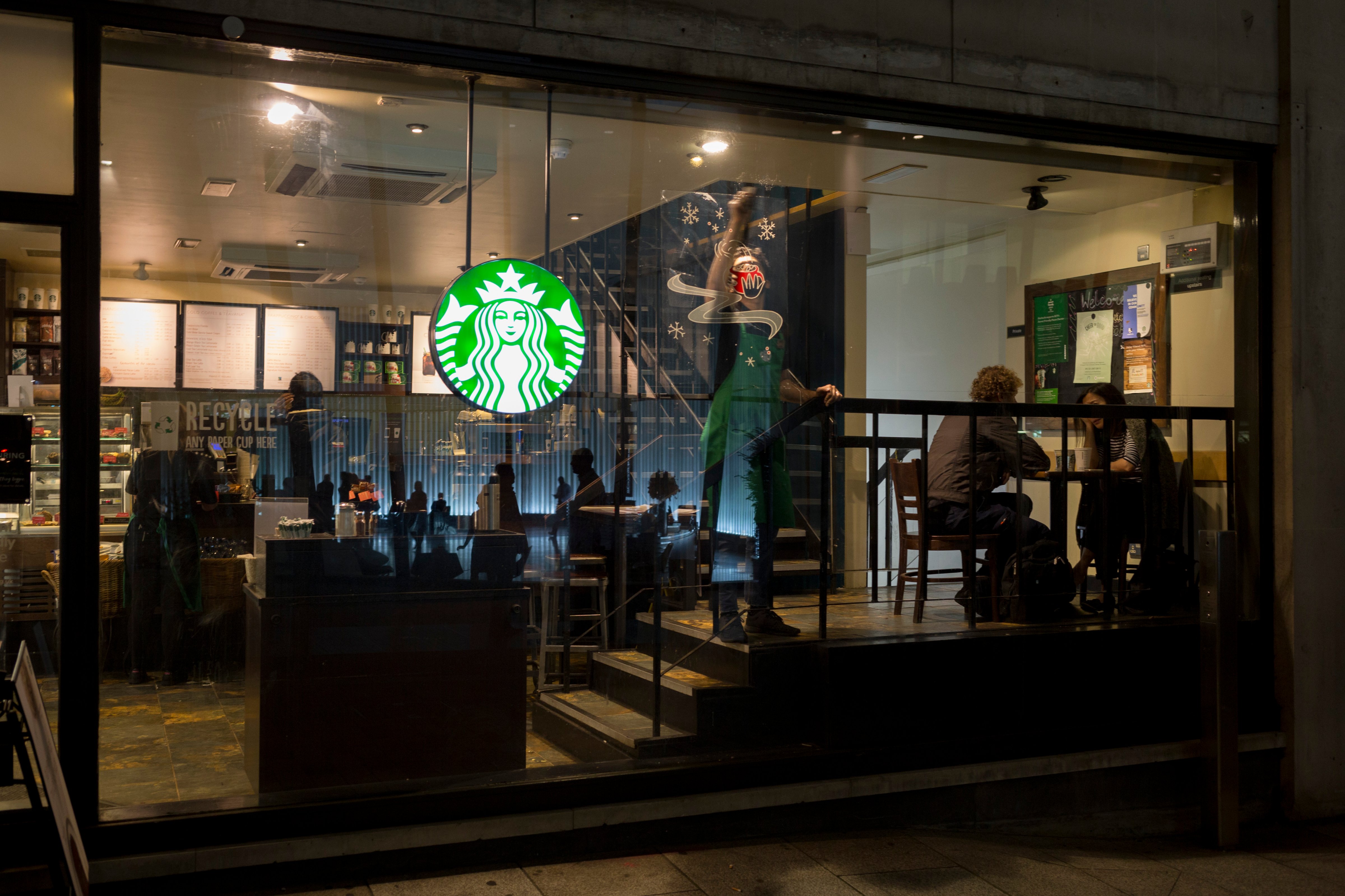 A stock photo of Starbucks. (Richard Bake—In Pictures via Getty Images)