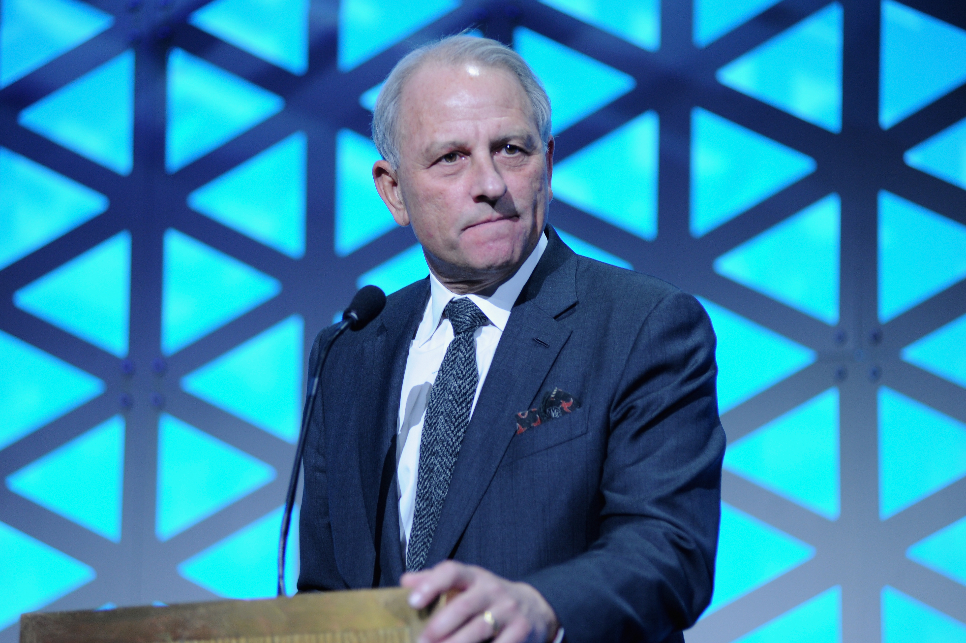 60 Minutes Executive Producer Jeff Fager accepts the Institutional Award on stage during The 77th Annual Peabody Awards Ceremony at Cipriani Wall Street on May 19, 2018 in New York City. (Photo by Brad Barket/Getty Images for Peabody) (Brad Barket&mdash;Getty Images for Peabody)