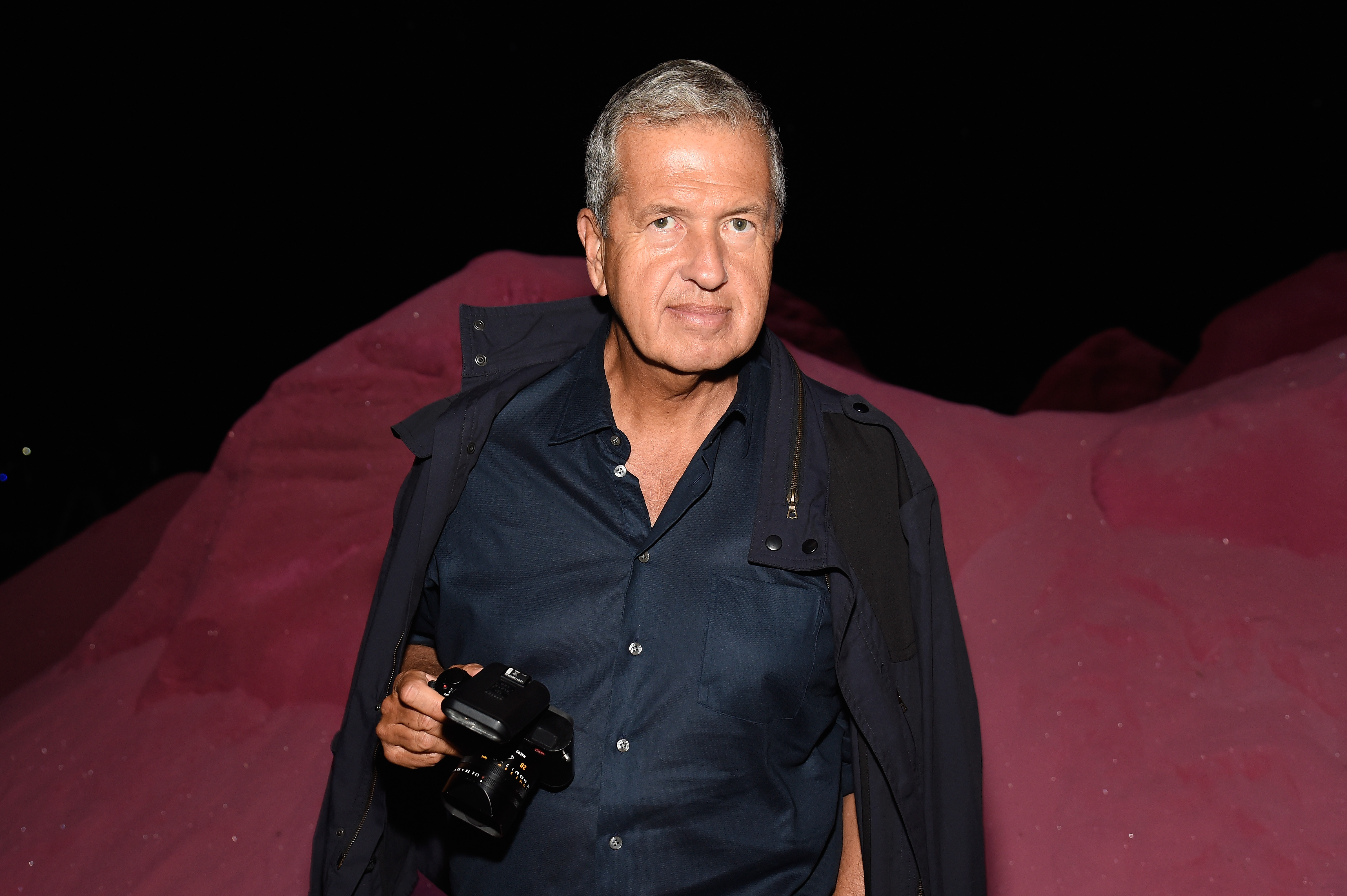Mario Testino attends the FENTY PUMA by Rihanna Spring/Summer 2018 Collection at Park Avenue Armory on September 10, 2017 in New York City. (Kevin Mazur—Getty Images for FENTY PUMA By Rihanna)