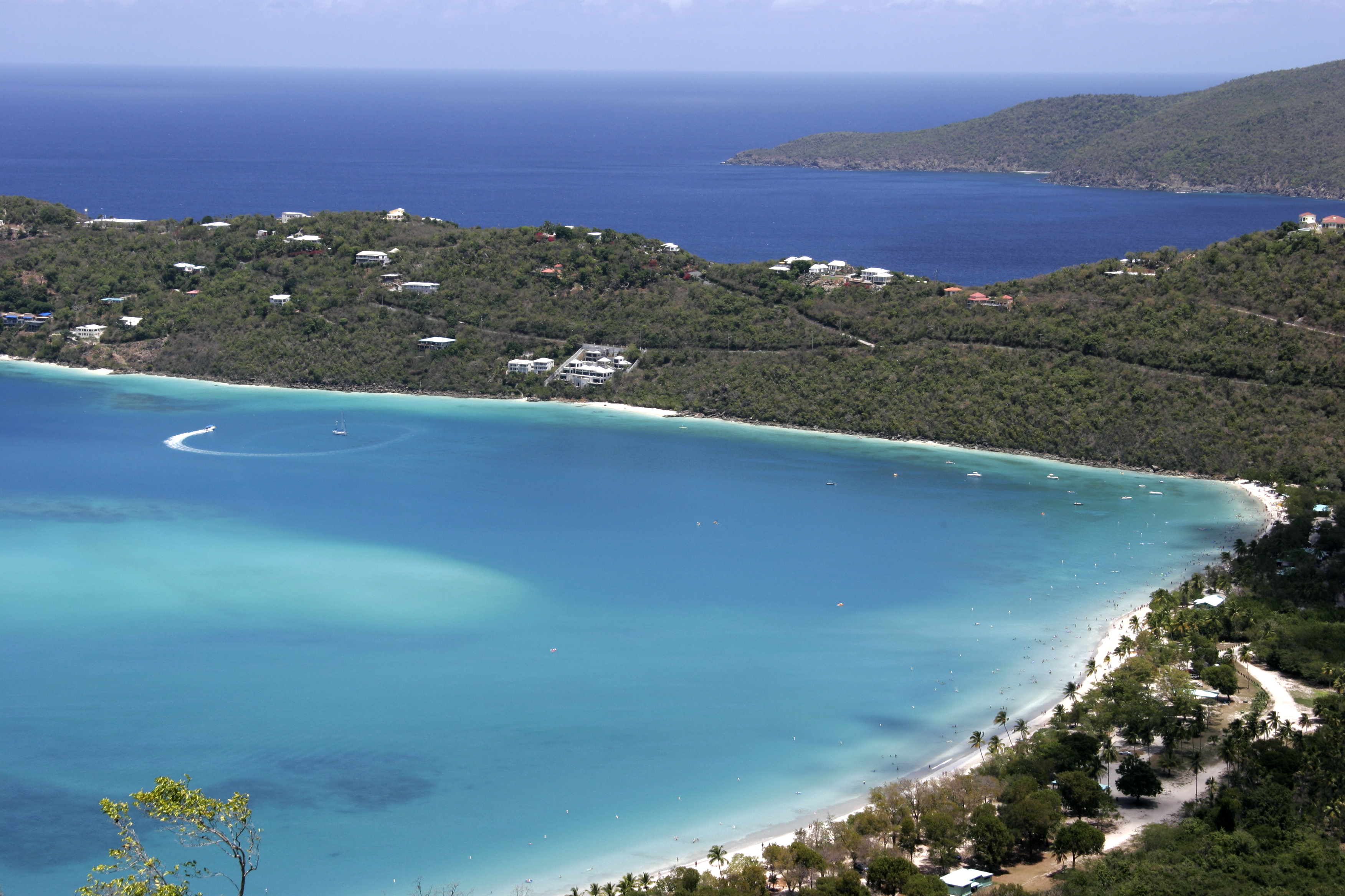Megans Bay and Beach, U.S. Virgin Islands. Getty Images (Jeff Greenberg—UIG via Getty Images)