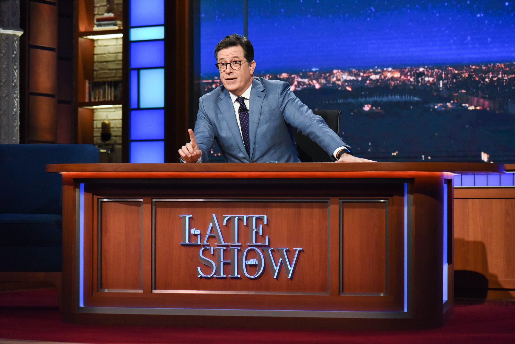 The Late Show with Stephen Colbert during Monday's June 26, 2017 show. (CBS Photo Archive&mdash;CBS via Getty Images)