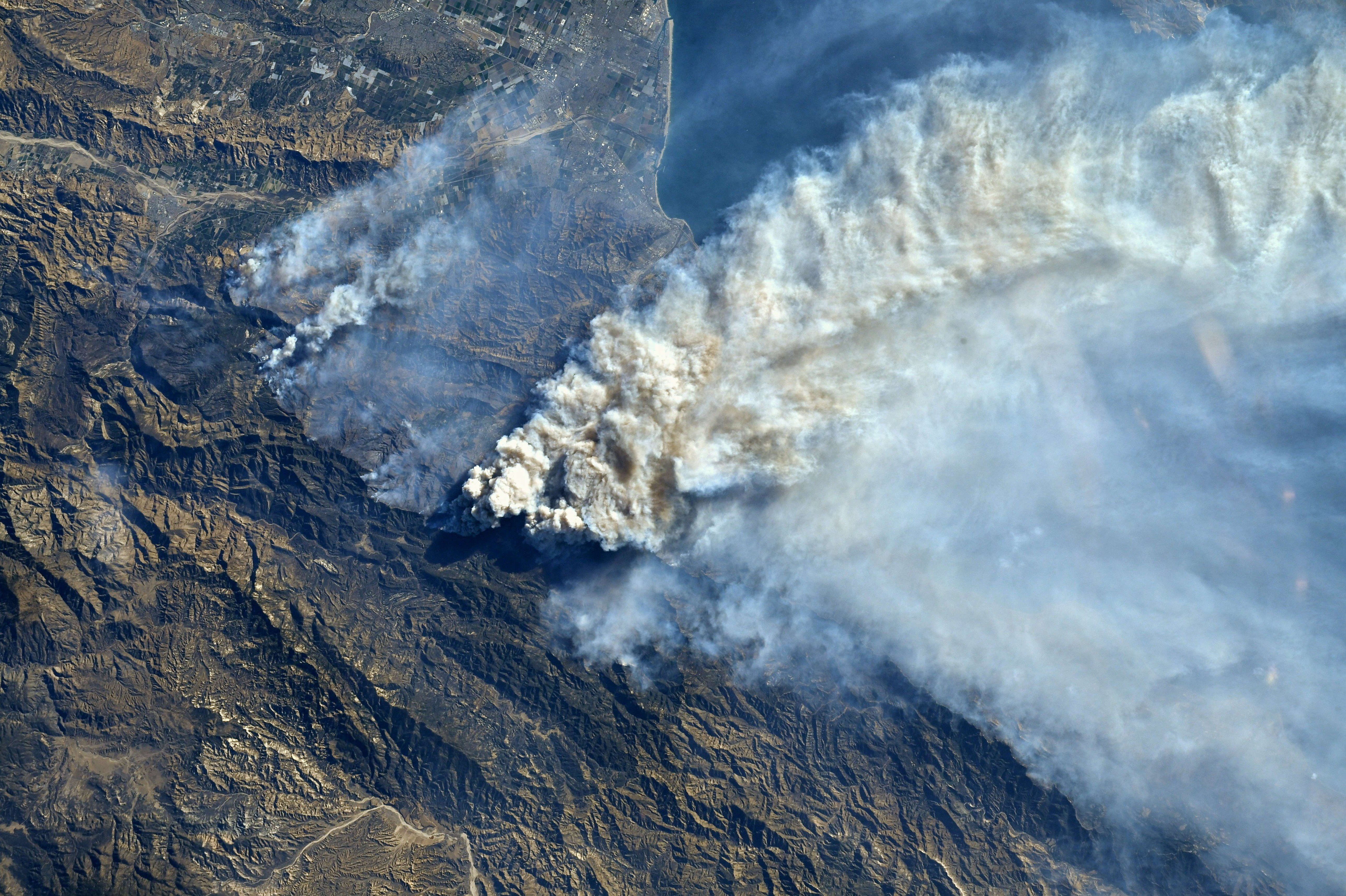 California Wildfires 2017: Thomas Fire