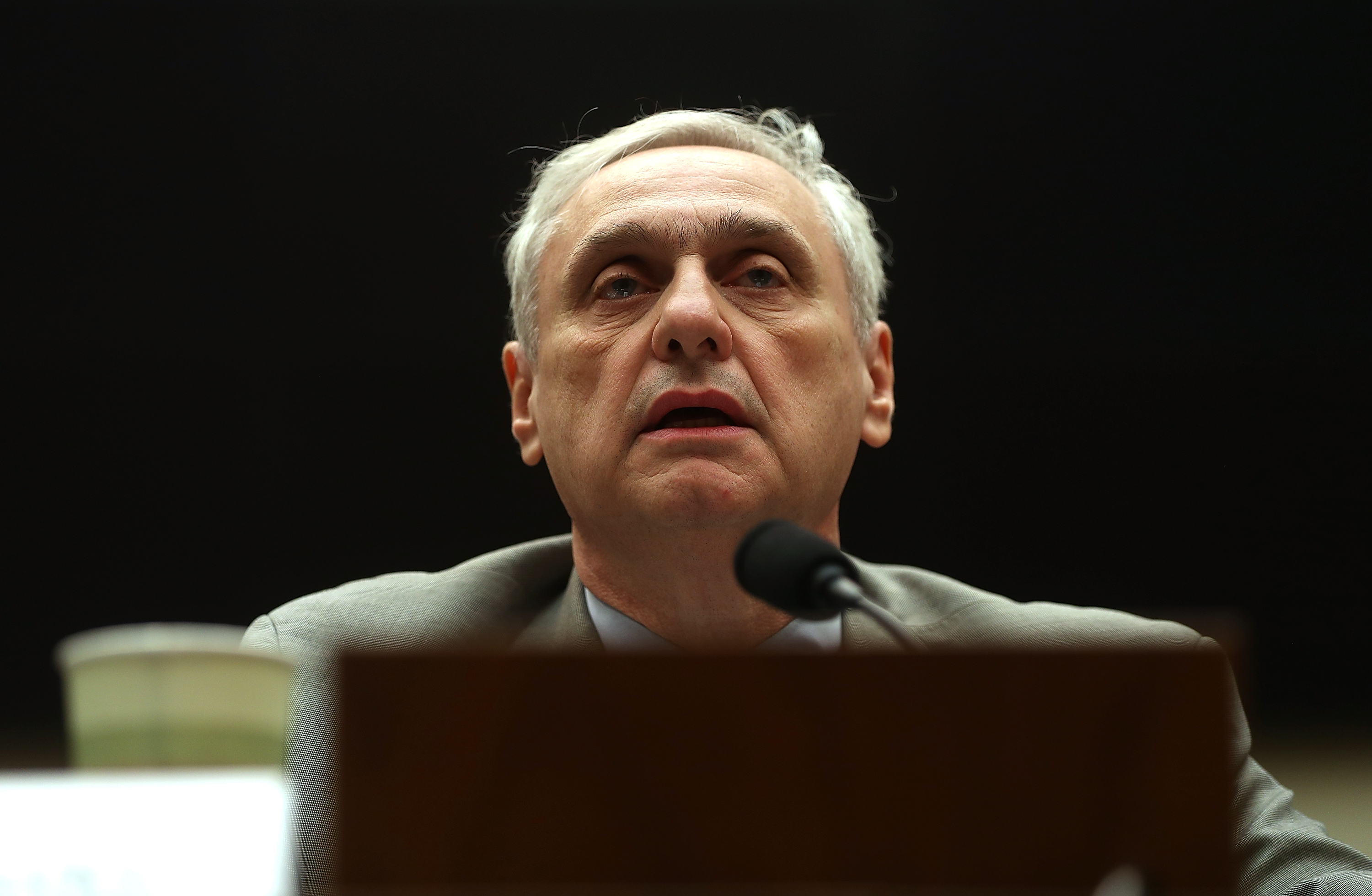 Ninth Circuit Appeals Court Judge Alex Kozinski testifies during a House Judiciary Committee hearing on March 16, 2017 in Washington, DC. (Justin Sullivan&mdash;Getty Images)