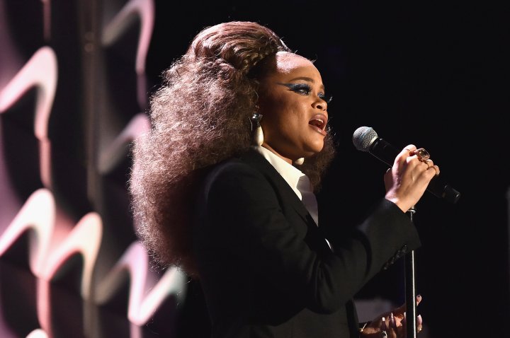 Honoree Andra Day performs onstage during the 21st Annual Hollywood Film Awards at The Beverly Hilton Hotel on Nov. 5, 2017 in Beverly Hills, Calif.