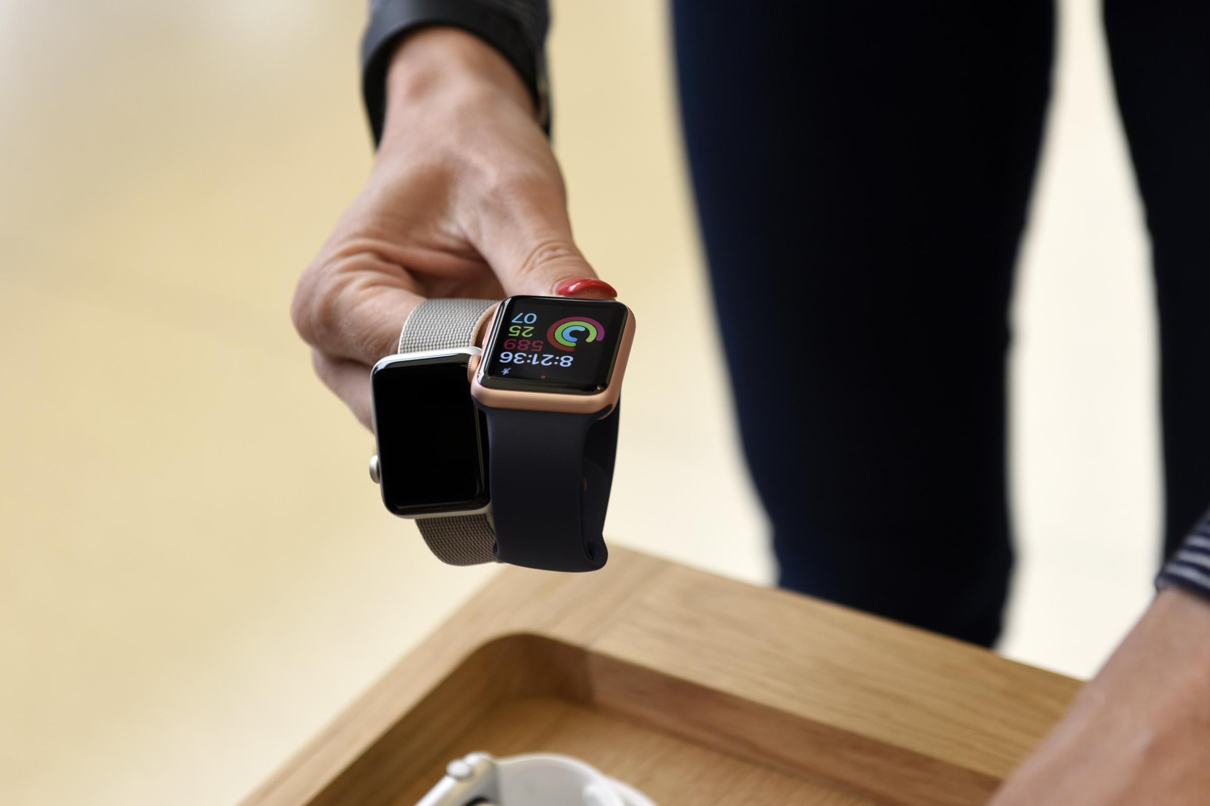 Inside An Apple Inc. Store As New Generation iPhone And Apple Watch Go On Sale