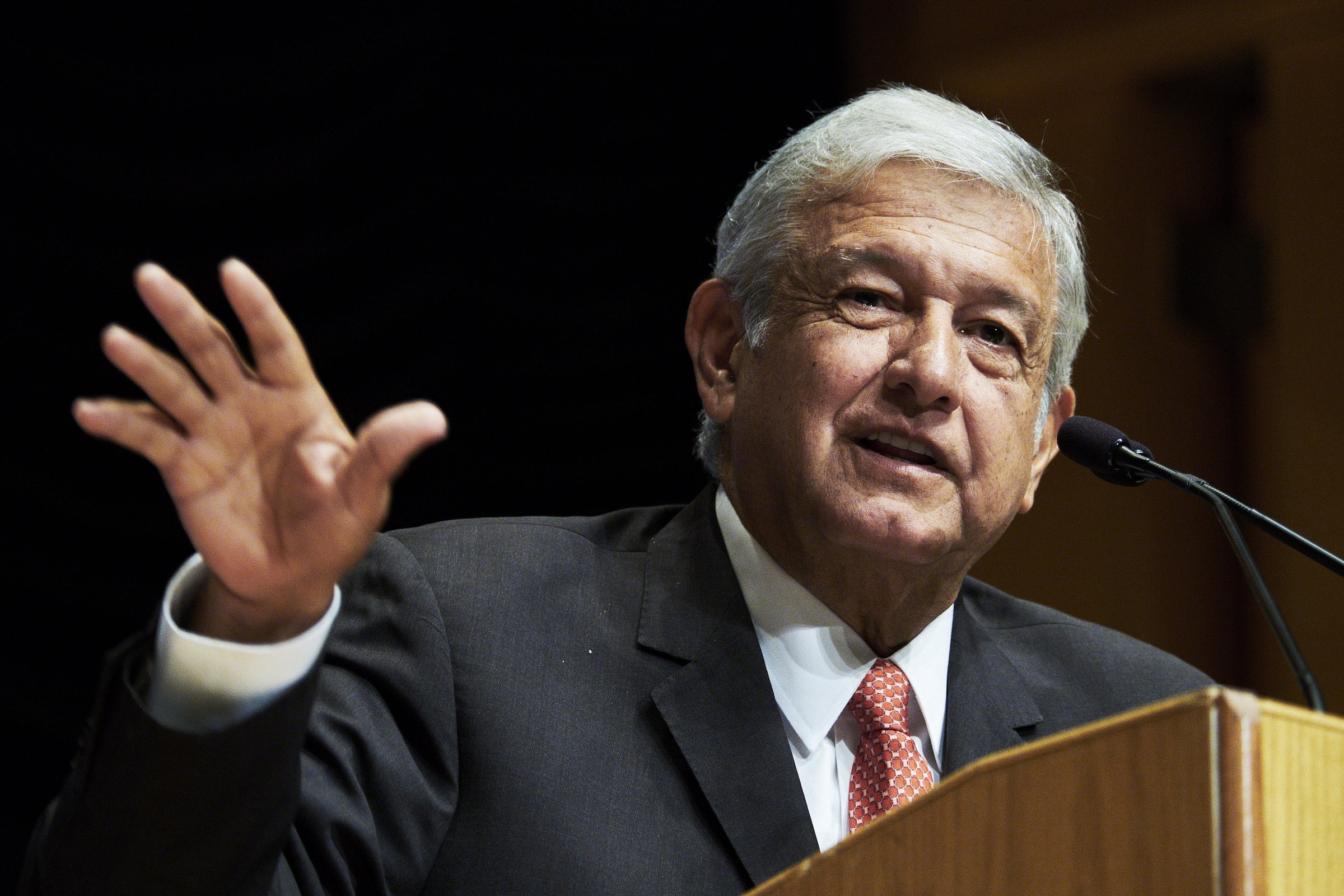 Two-Time Mexican Presidential Candidate Andres Manuel Lopez Obrador Speaks At Wilson Center Event