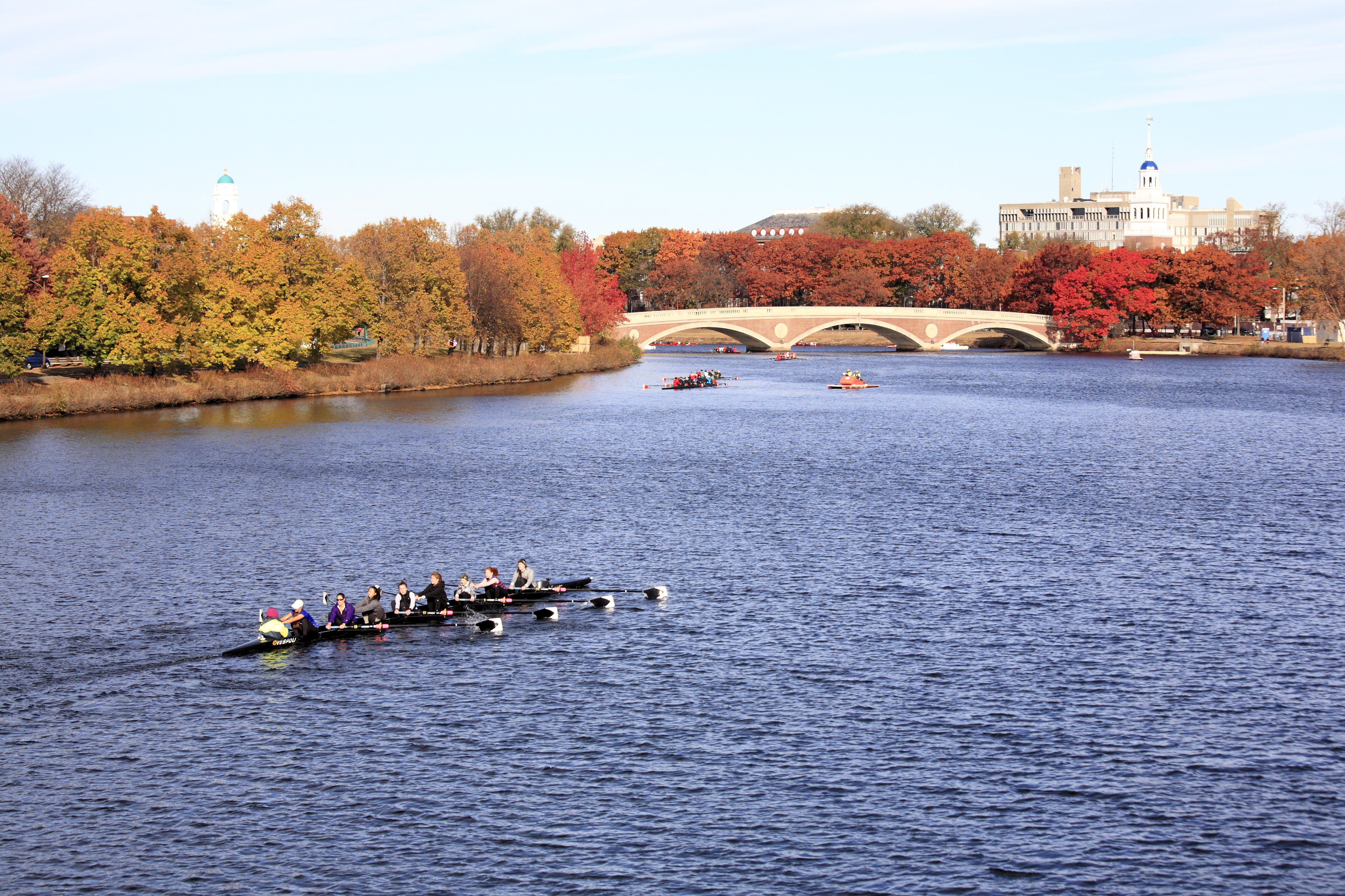 Rowing on the Charles River