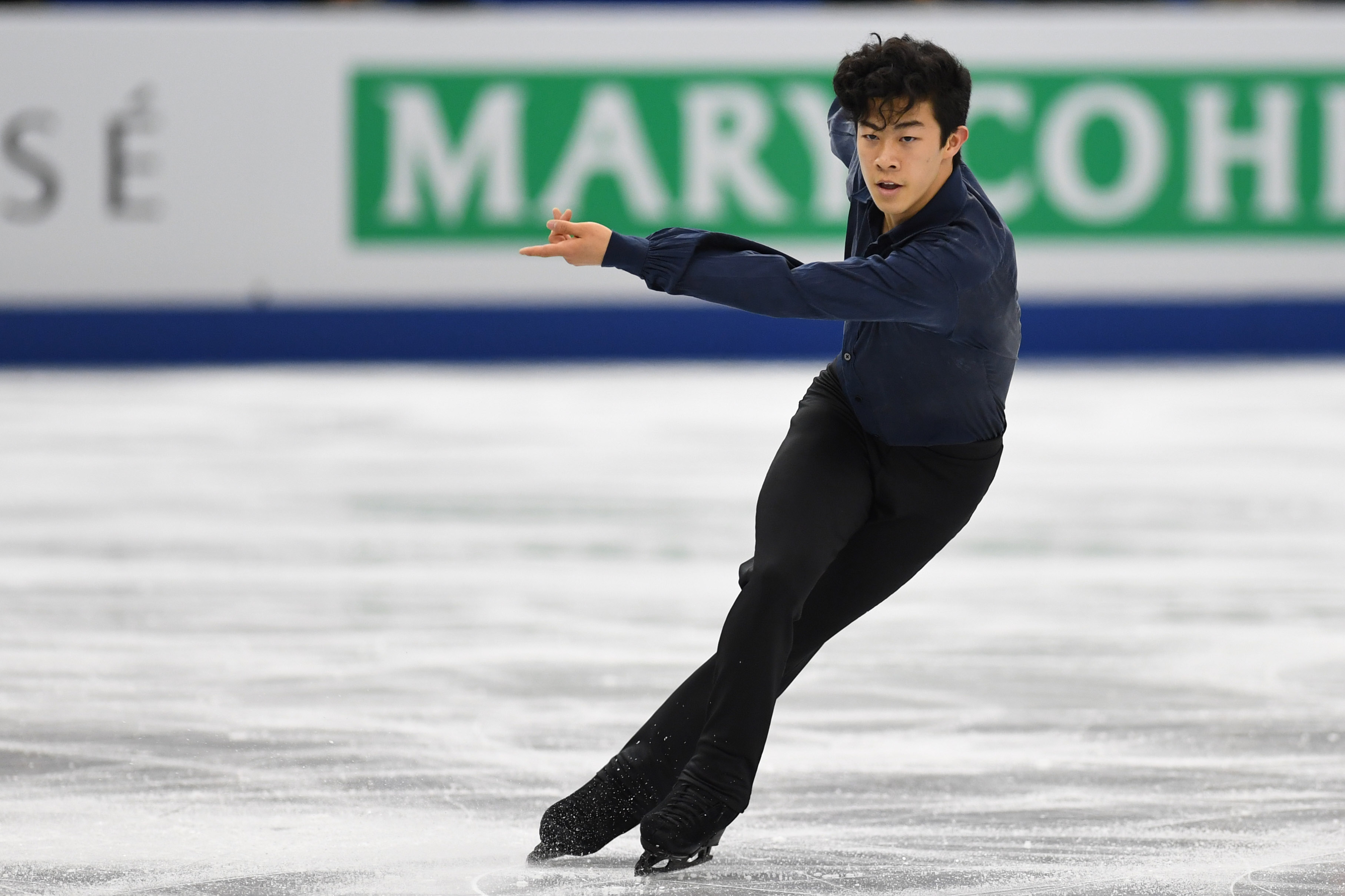 Nathan Chen of the USA competes in the Men free skating during the ISU Junior &amp; Senior Grand Prix of Figure Skating Final at Nippon Gaishi Hall on December 8, 2017 in Nagoya, Japan. Atsushi Tomura - ISU—ISU via Getty Images. (Atsushi Tomura - ISU—ISU via Getty Images.)