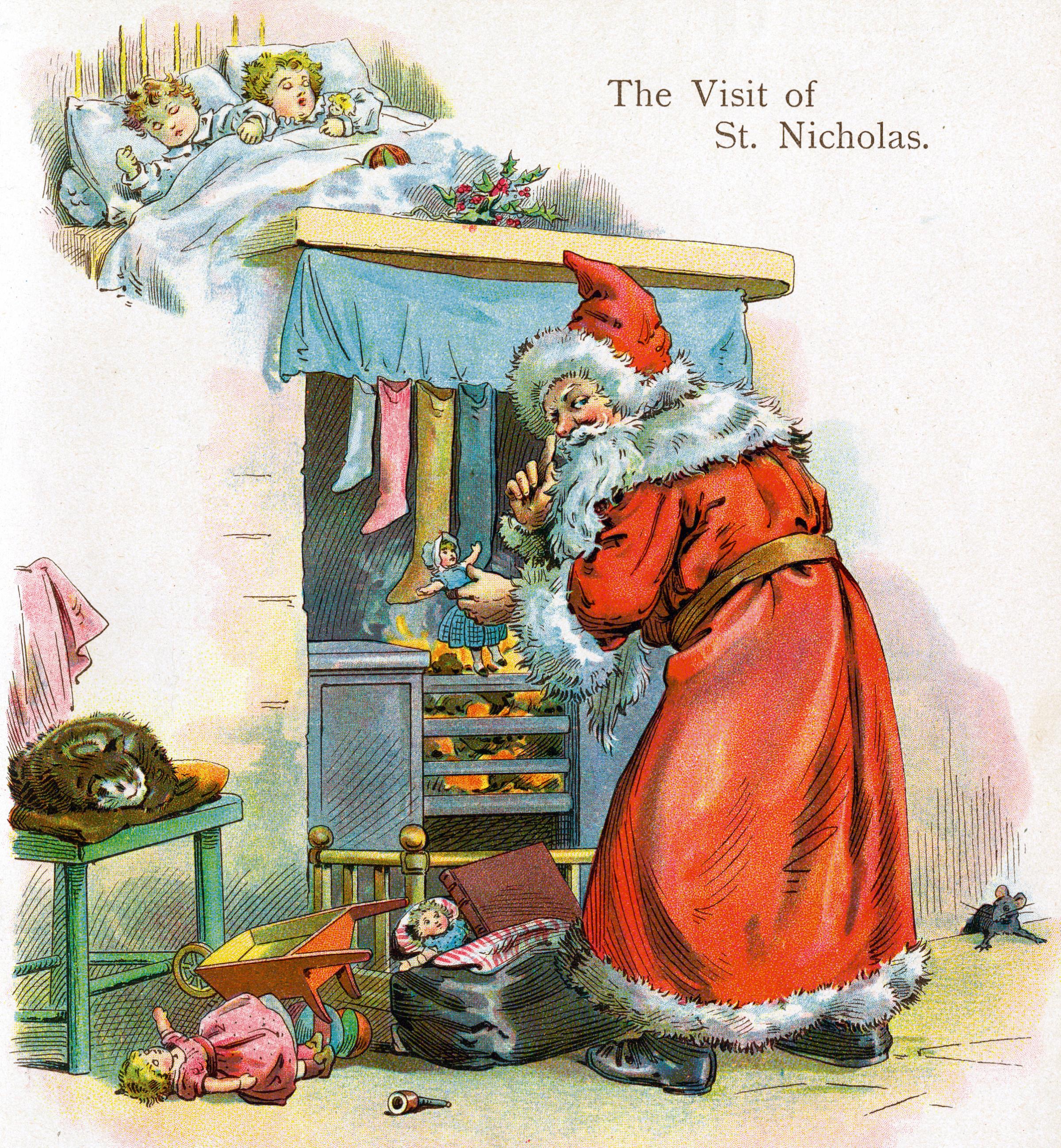 Saint Nicholas Visits