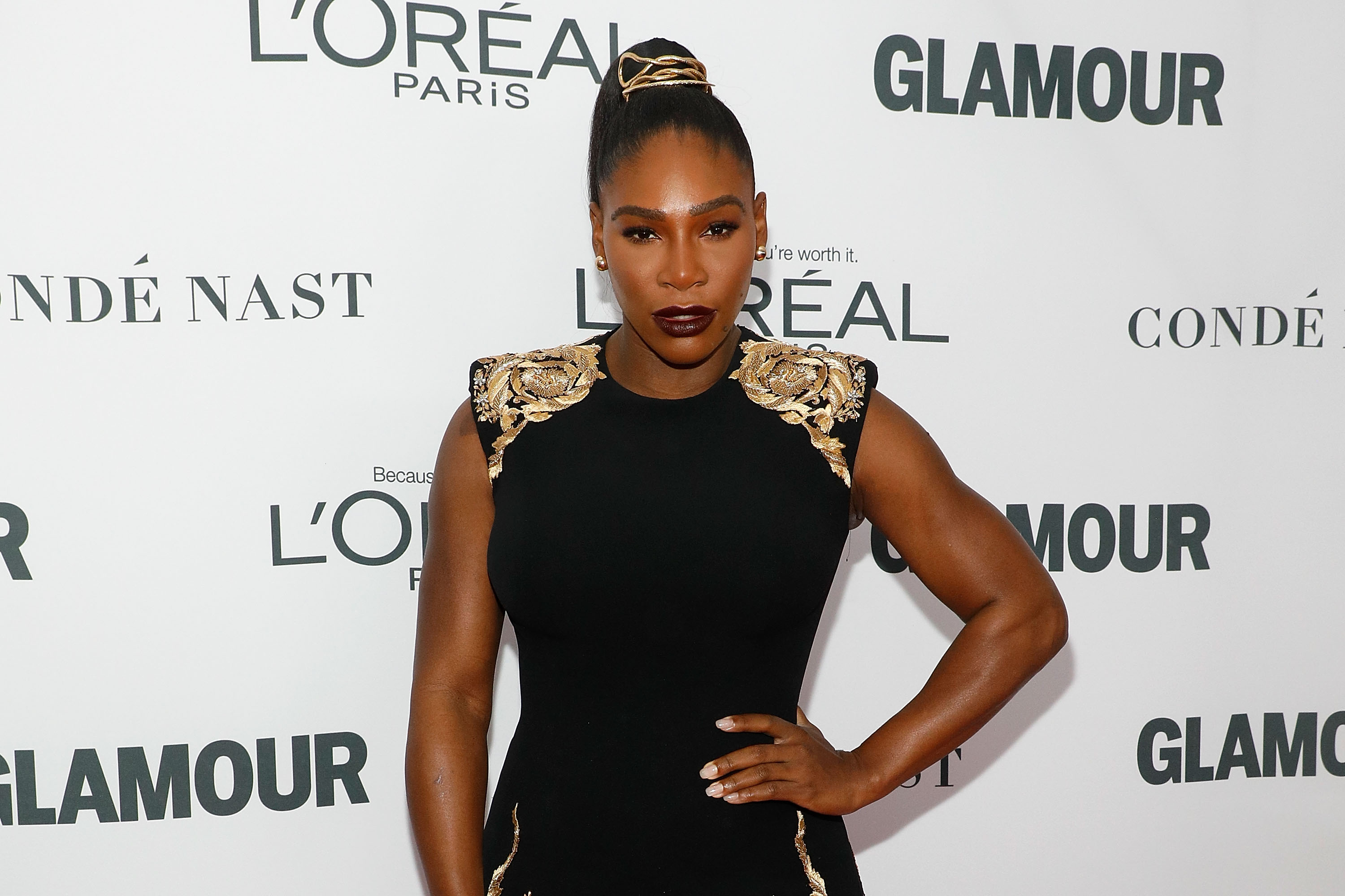 Serena Williams attends the 2017 Glamour Women of the Year Awards in New York City. (Taylor Hill&mdash;FilmMagic)