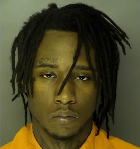 Police arrested Tavon Malik Stanley on Christmas Eve after he was found with more than 3,000 doses of heroin, a handgun, pills and marijuana at a Walmart in South Carolina.
