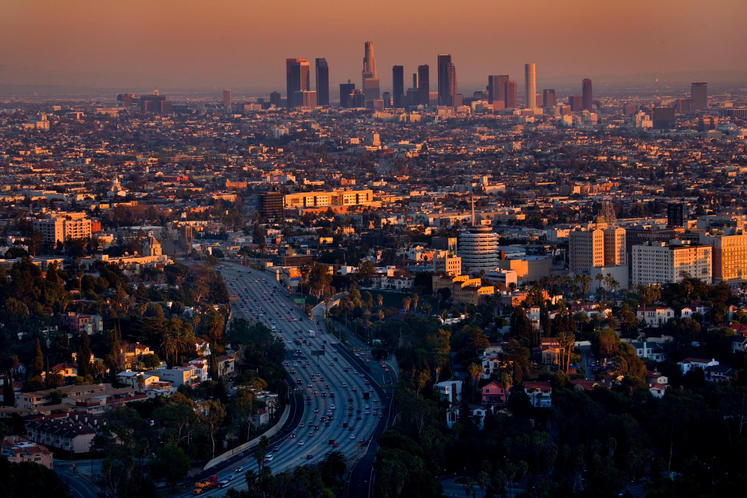 USA - California - Los Angeles - LA Skyline