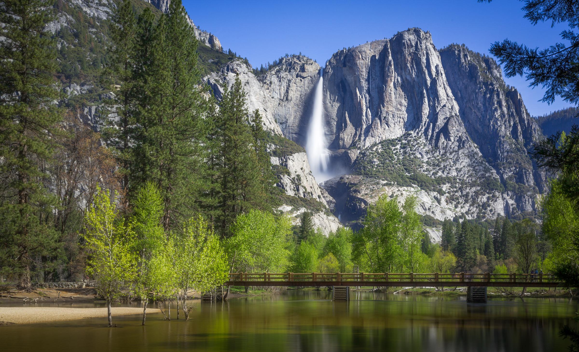Rural landscape, Yosemite Valley, California, America, USA