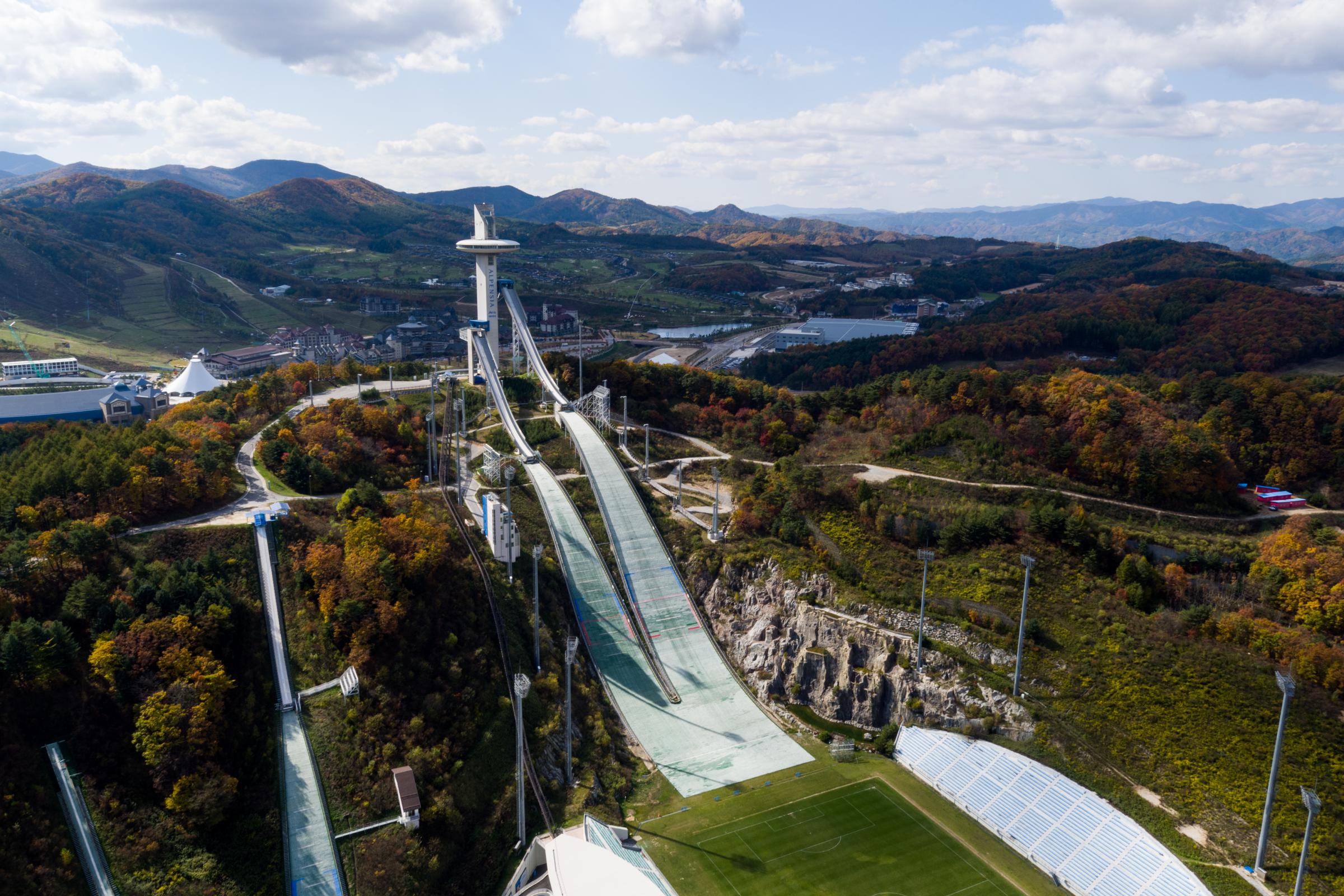Preparations for the 2018 Winter Olympic Games