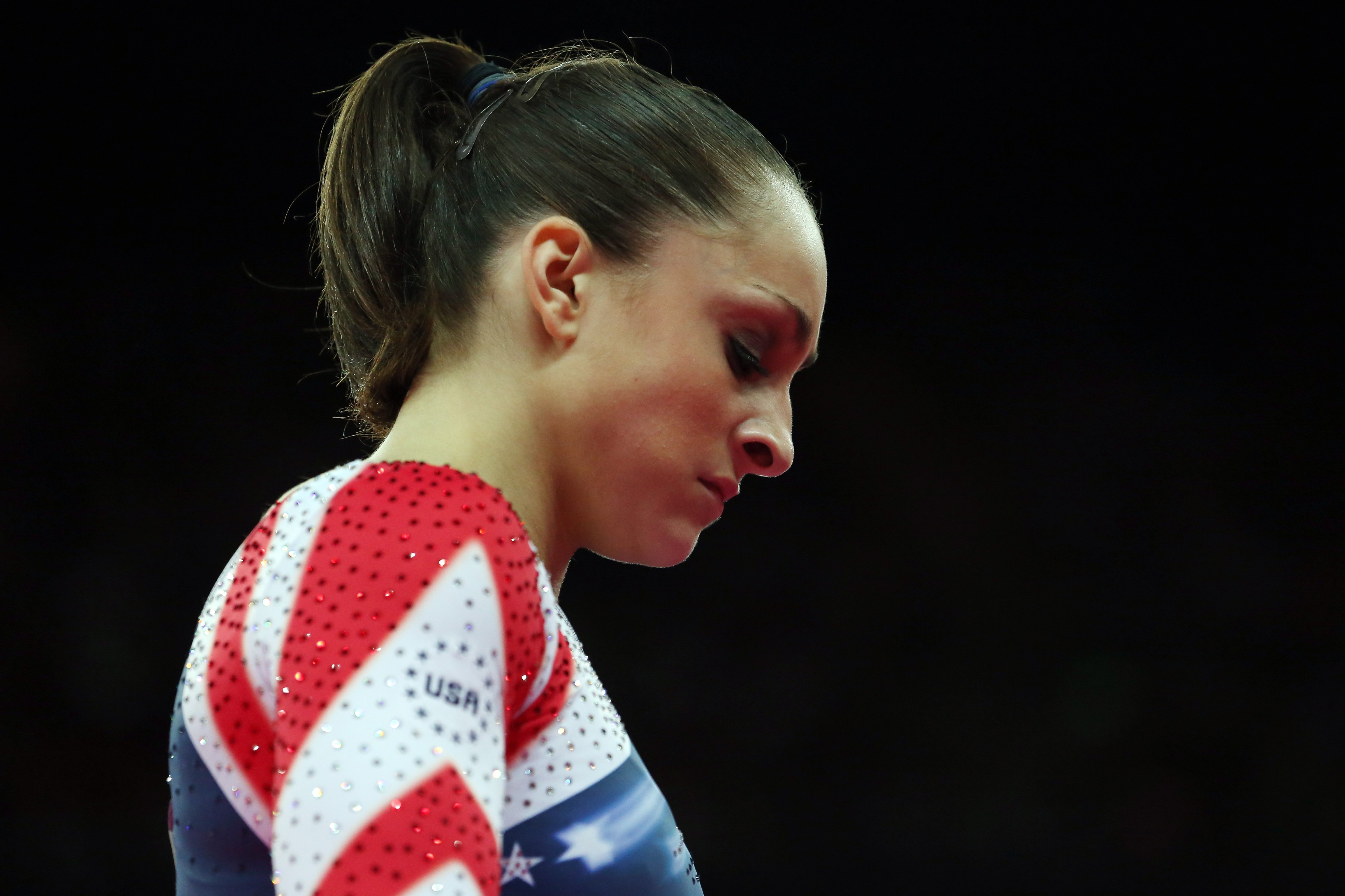 Wieber competing at the 2012 Olympic Games in London (Ronald Martinez&mdash;Getty Images)