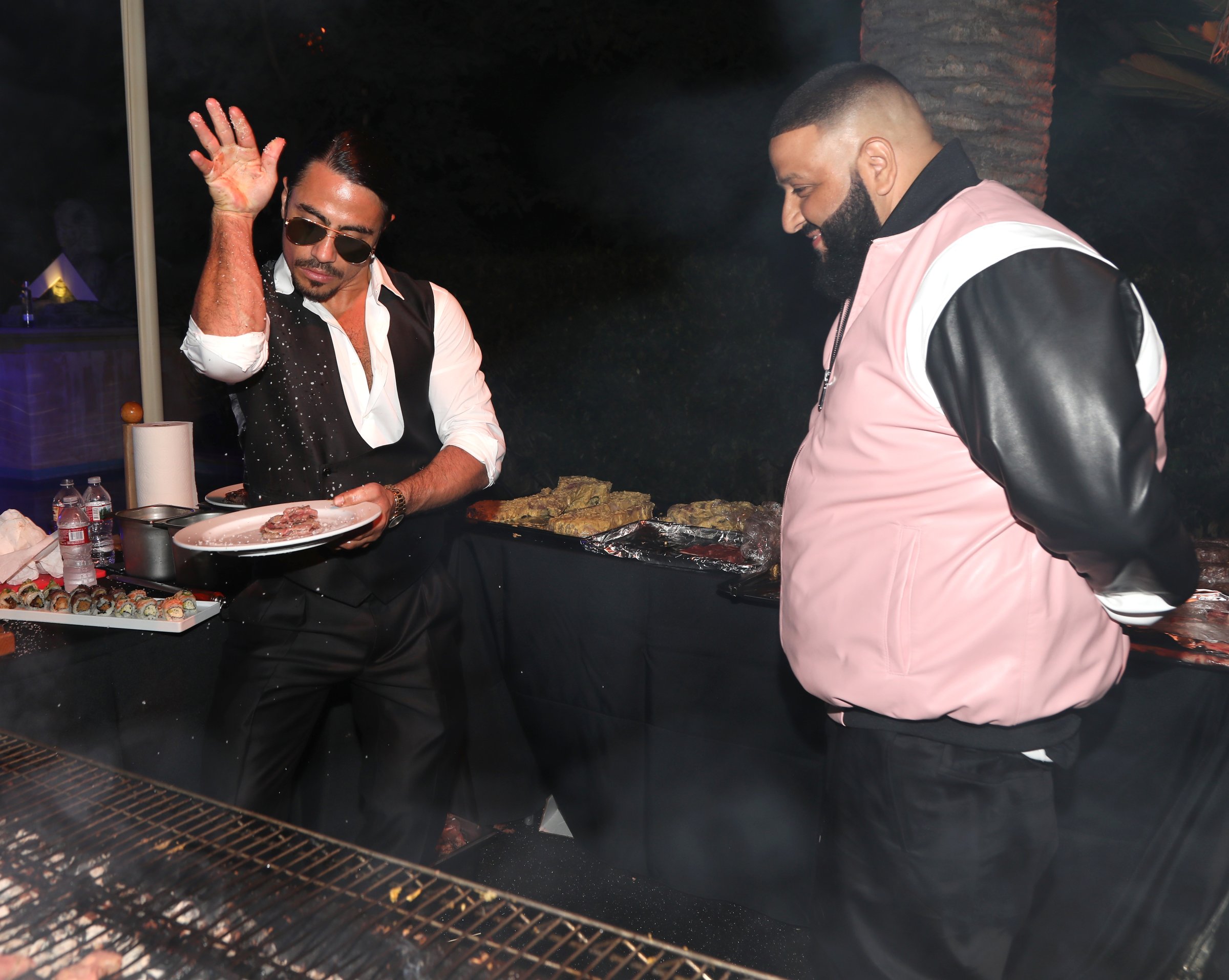 The Four Cast Sean 'Diddy' Combs, Fergie and Meghan Trainor Host DJ Khaled's Birthday Presented by CIROC and Fox in Beverly Hills