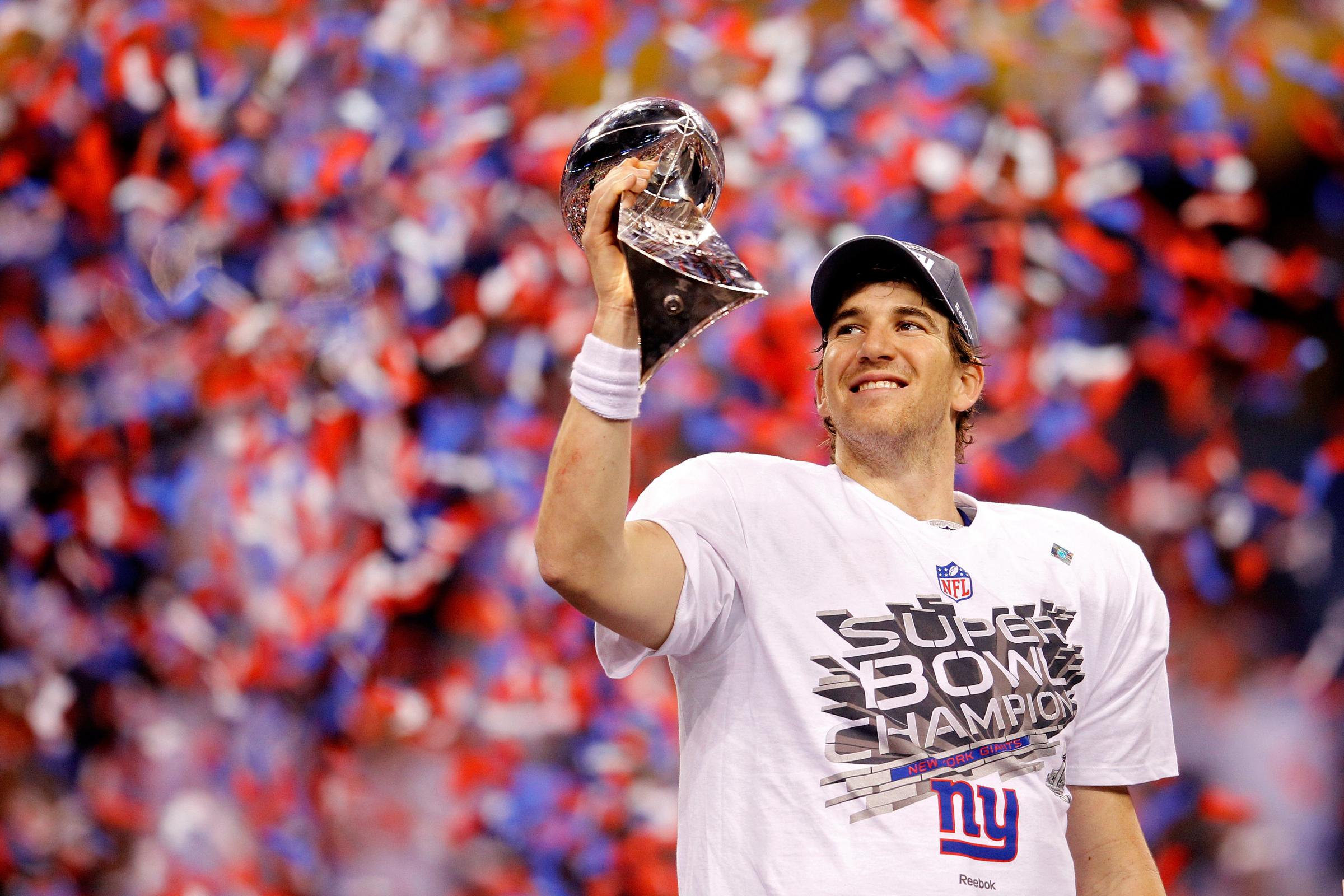 Giants Super Bowl Wins Eli Manning