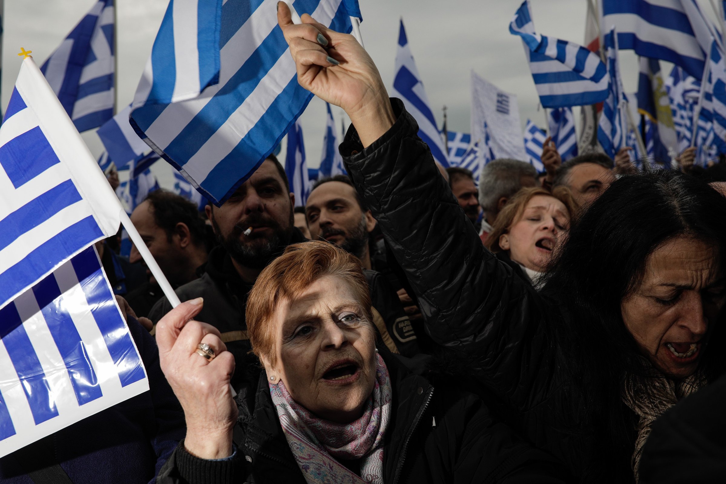 Thousands protest in Thessaloniki against 'Macedonia' name talks
