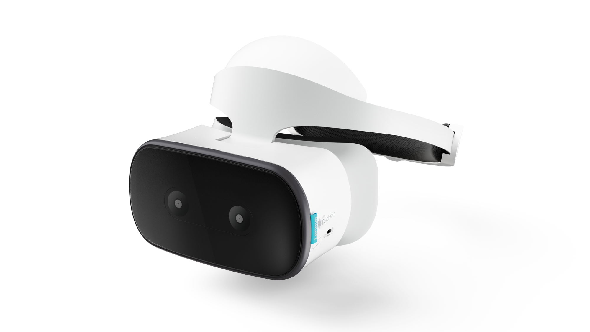The Lenovo Mirage virtual reality headset (Courtesy of Lenovo)