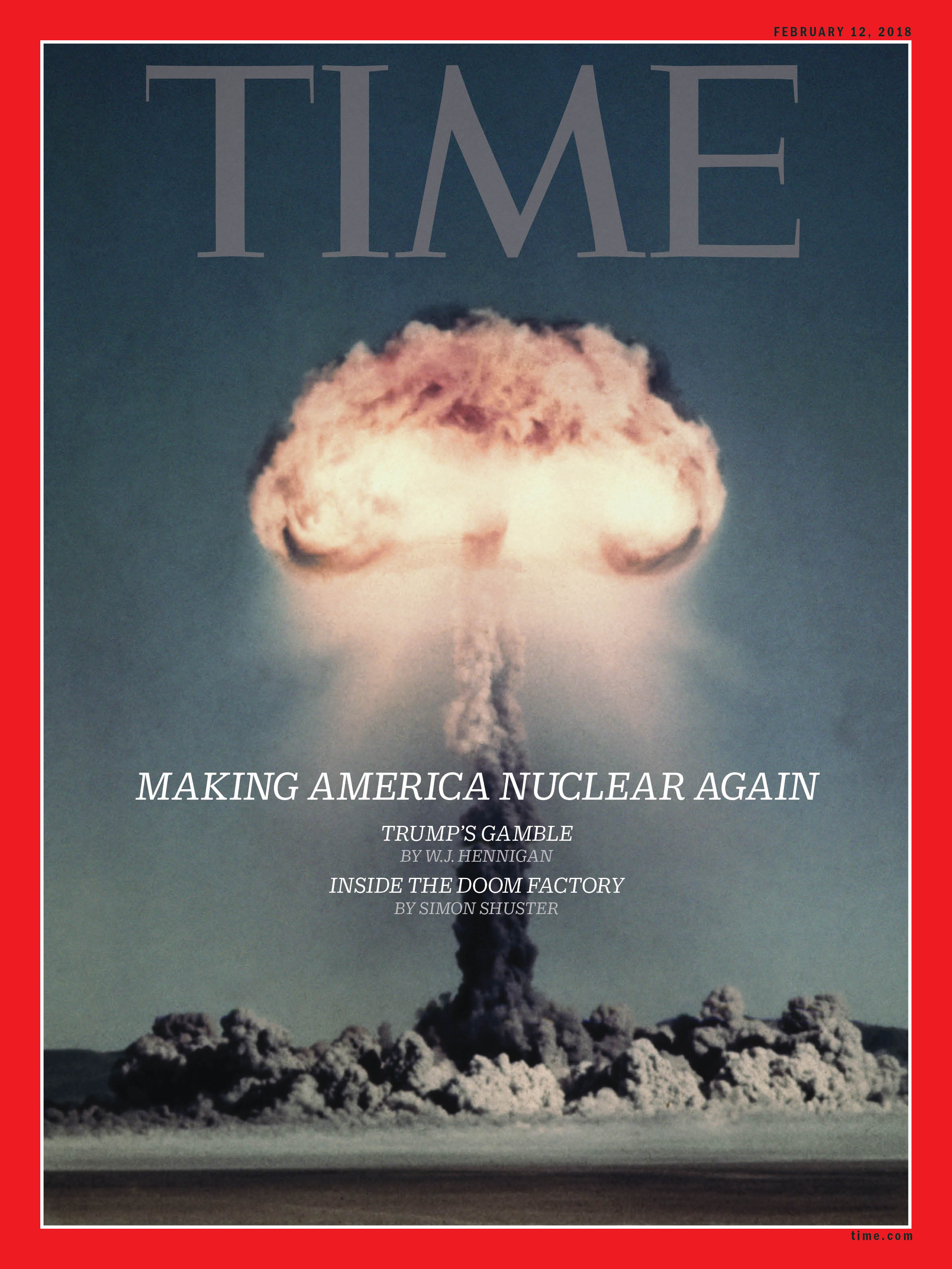 Making America Nuclear Again Time Magazine Cover