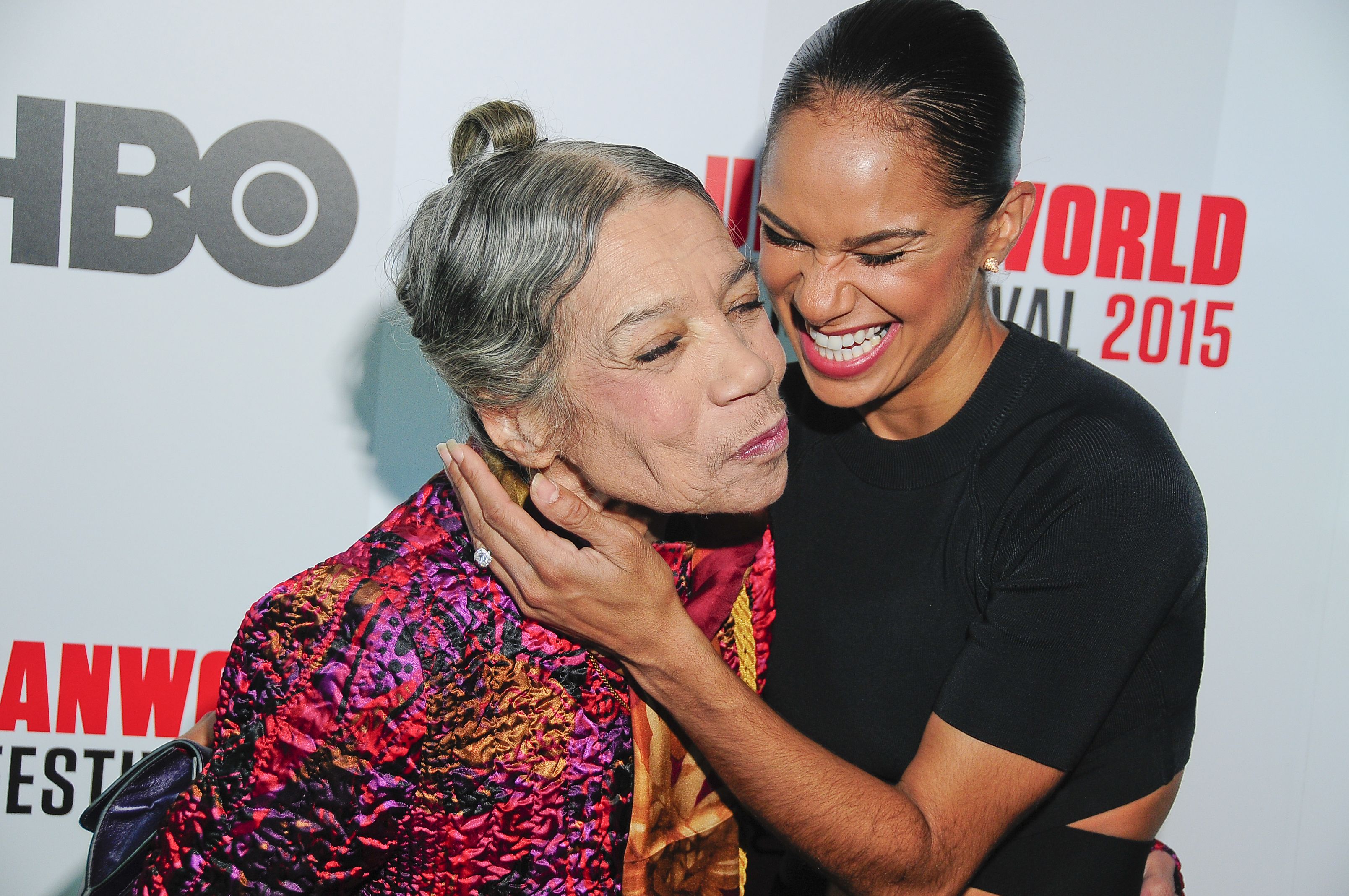 Misty Copeland (right) and Raven Wilkinson at the Urban World Film Festival in New York, NY, on Sep. 27 2015. (MediaPunch/REX/Shutterstock)