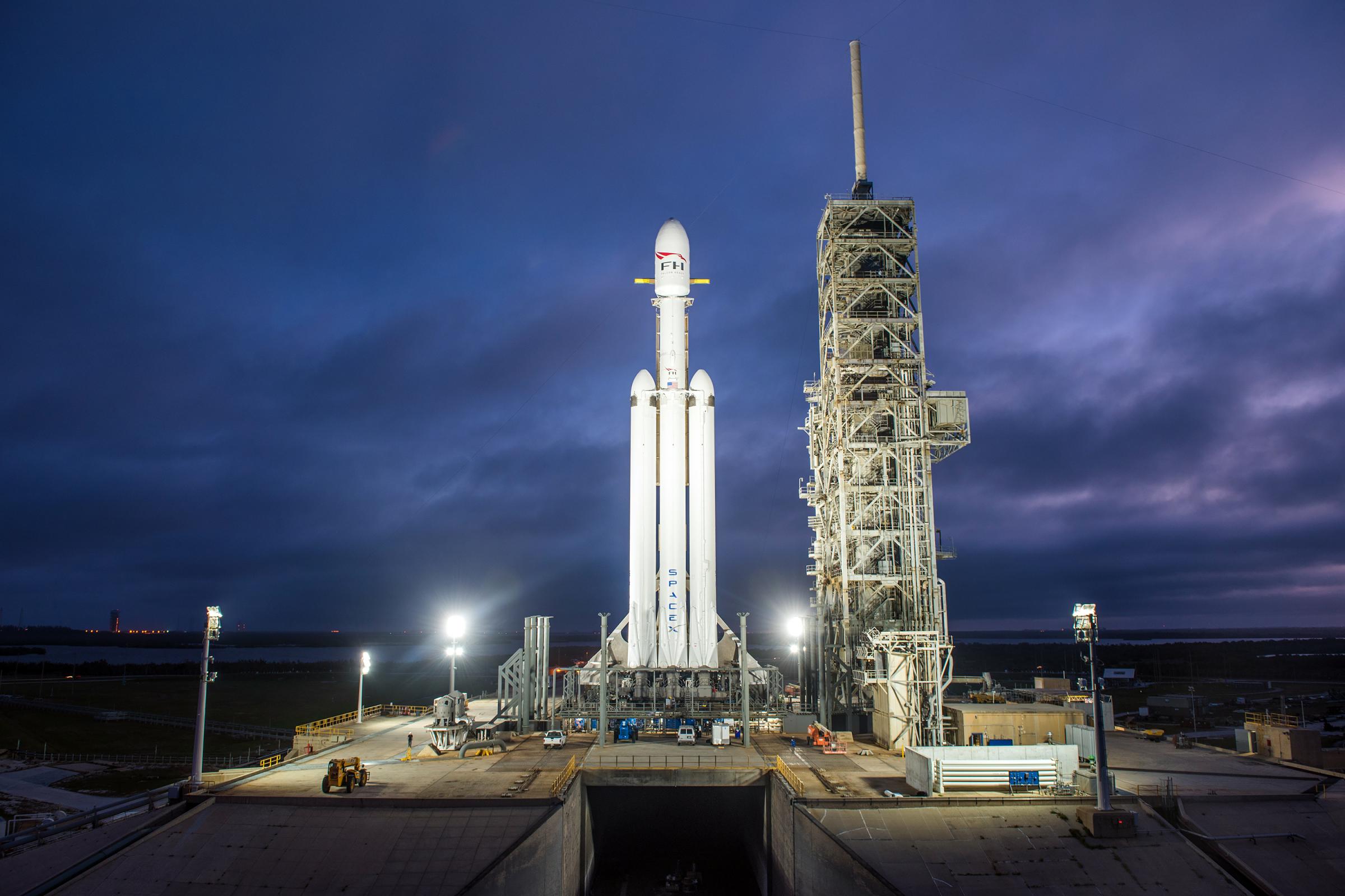 Big bird, big promises: The Falcon Heavy must live up to a lot of hype