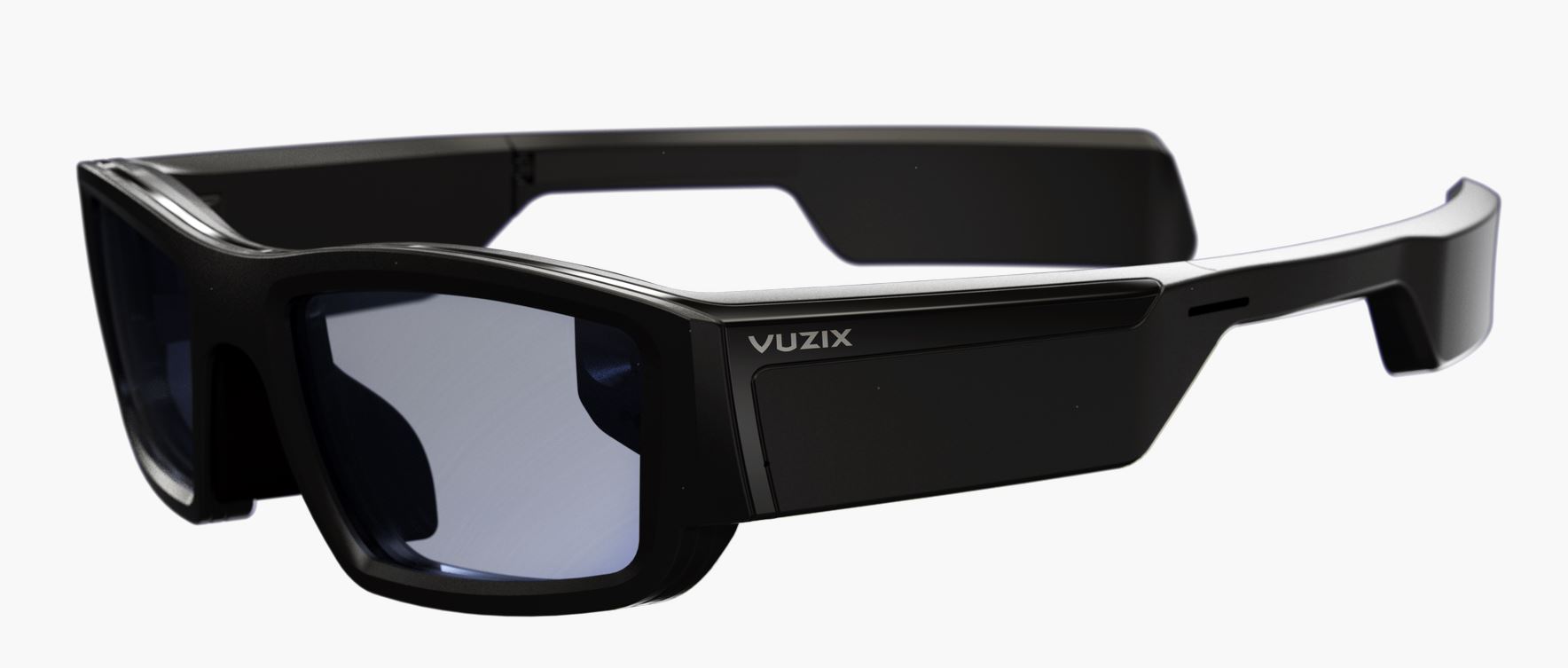 The Vuzix Blade smart glasses with Amazon Alexa (Matt Margolis)