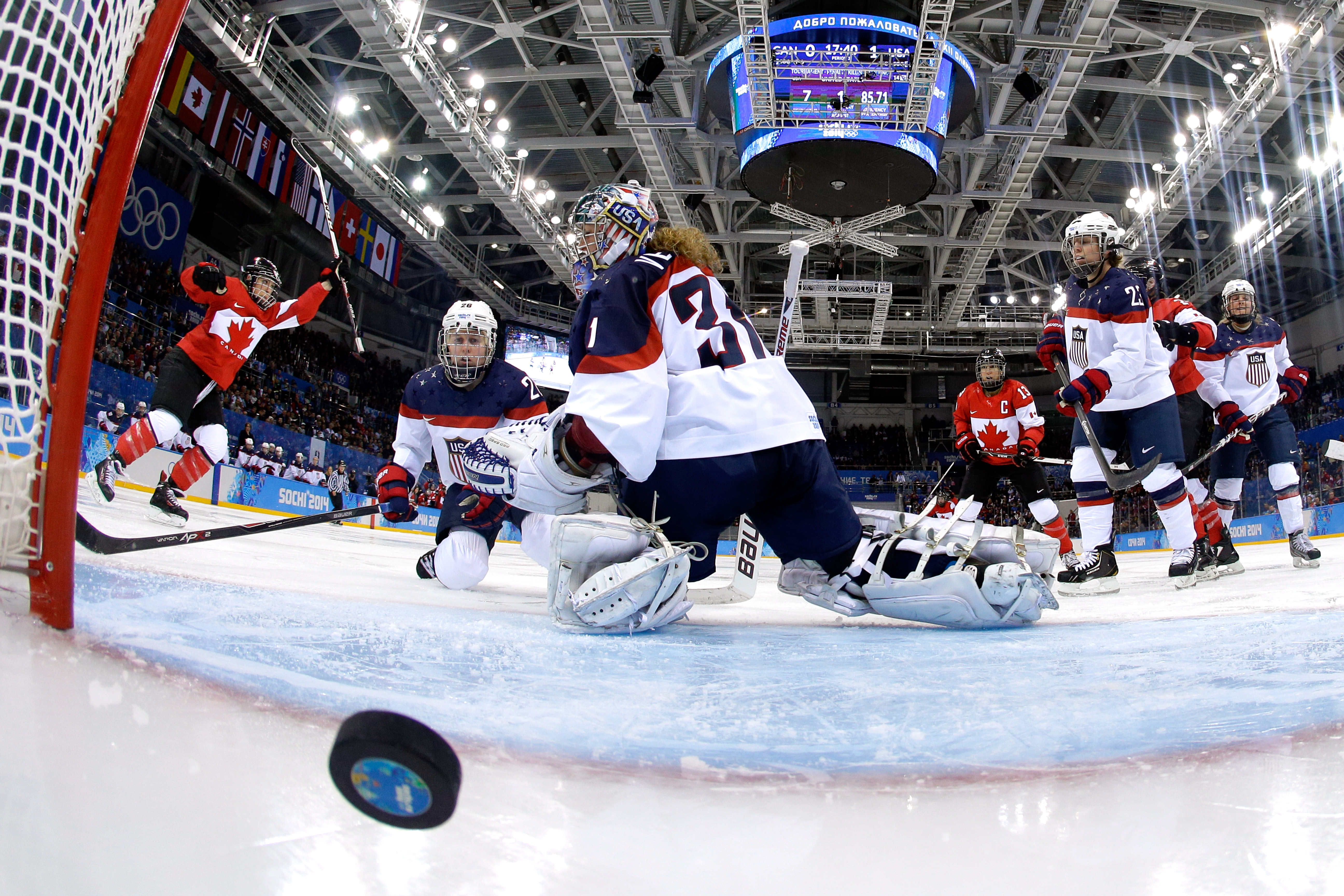 Winter Olympics Women S Ice Hockey U S And Canada Rivalry Time