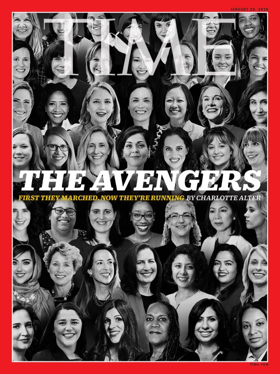 The Avengers Time Magazine Cover