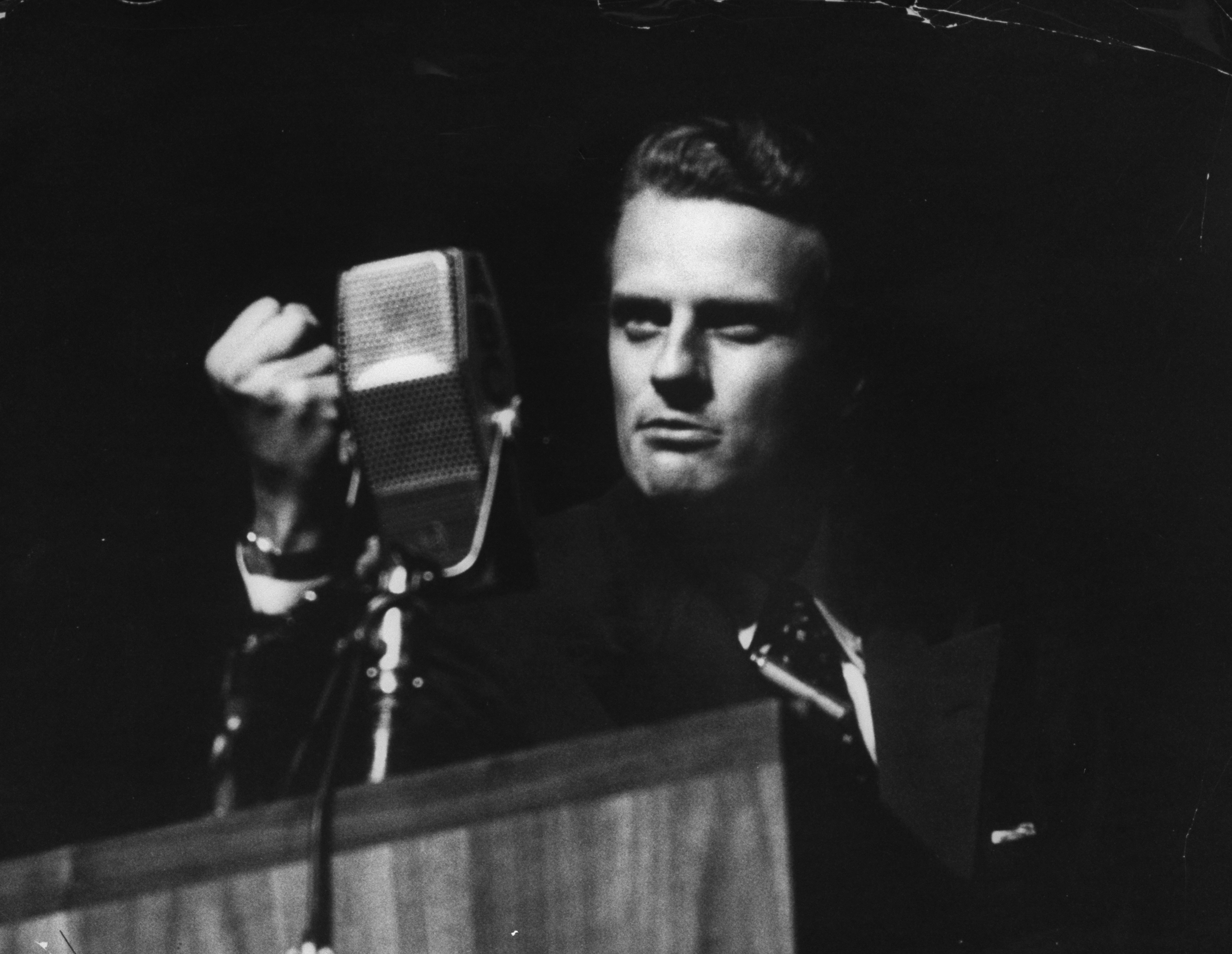 Evangelist Billy Graham in 1955 (Ed Clark—The LIFE Picture Collection/Getty Images)