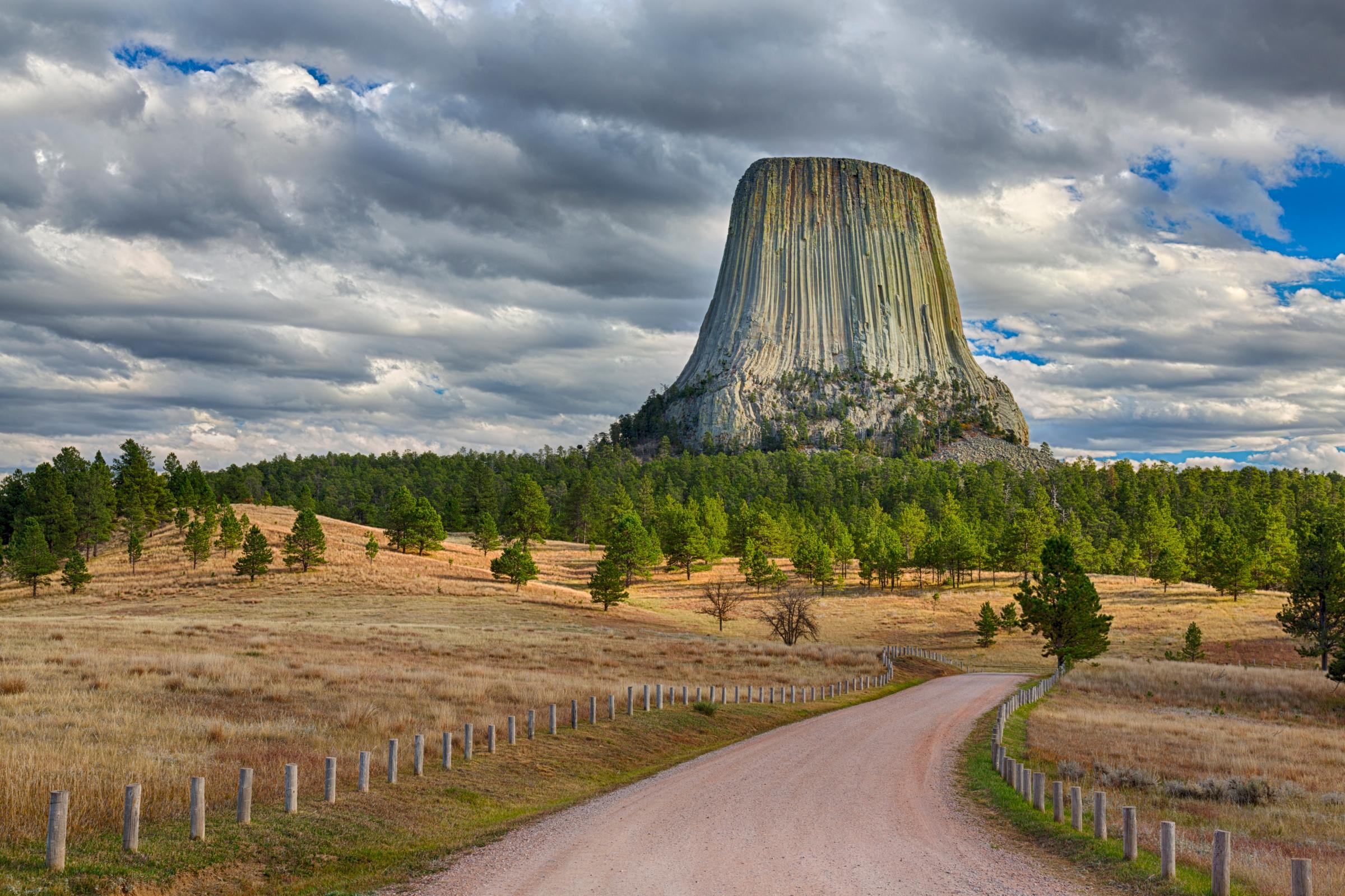 Devils Tower National Monument, Devils Tower, Wyoming, USA