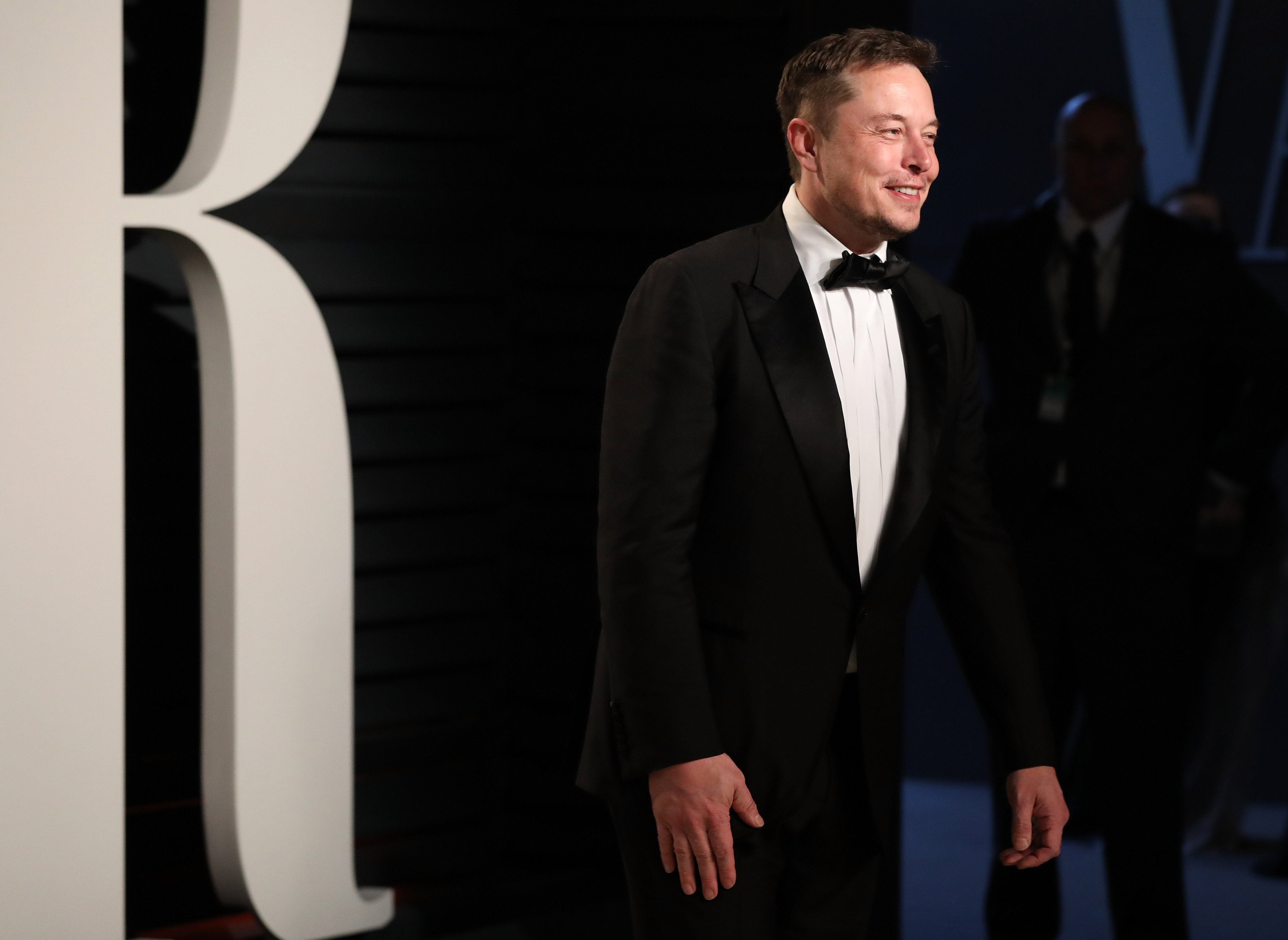 SpaceX CEO Elon Musk attends 2017 Vanity Fair Oscar Party Hosted By Graydon Carter  at Wallis Annenberg Center for the Performing Arts on February 26, 2017 in Beverly Hills, California. (Taylor Hill—Getty Images)