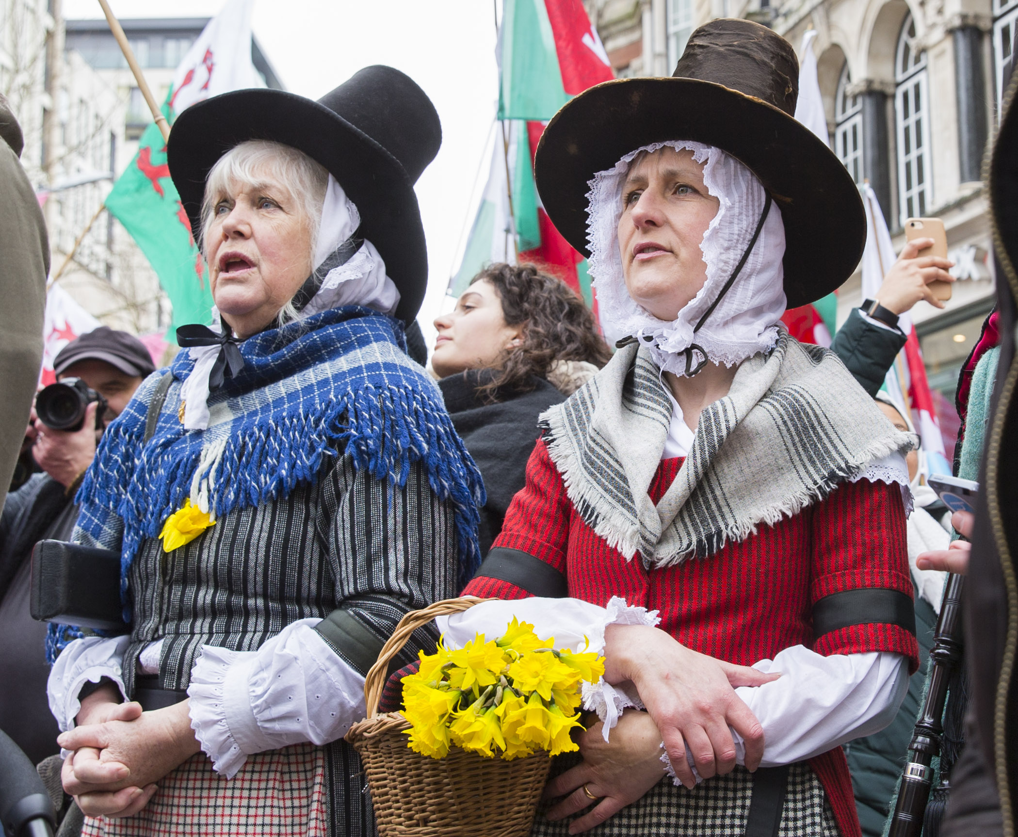 St David's Day Parade In Cardiff