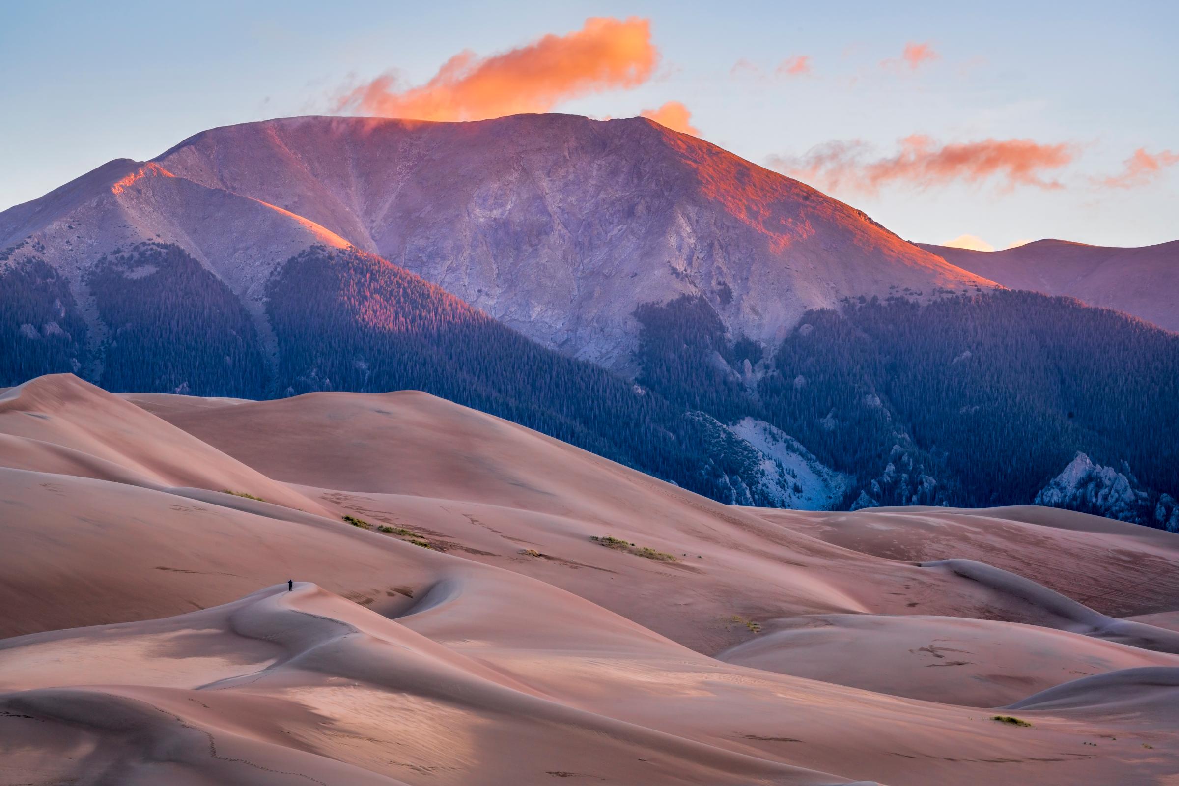 Great Sand Dunes National Park at dawn