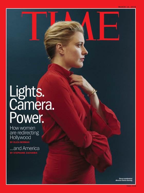 Lights. Camera. Power. Greta Gerwig Time Magazine Cover