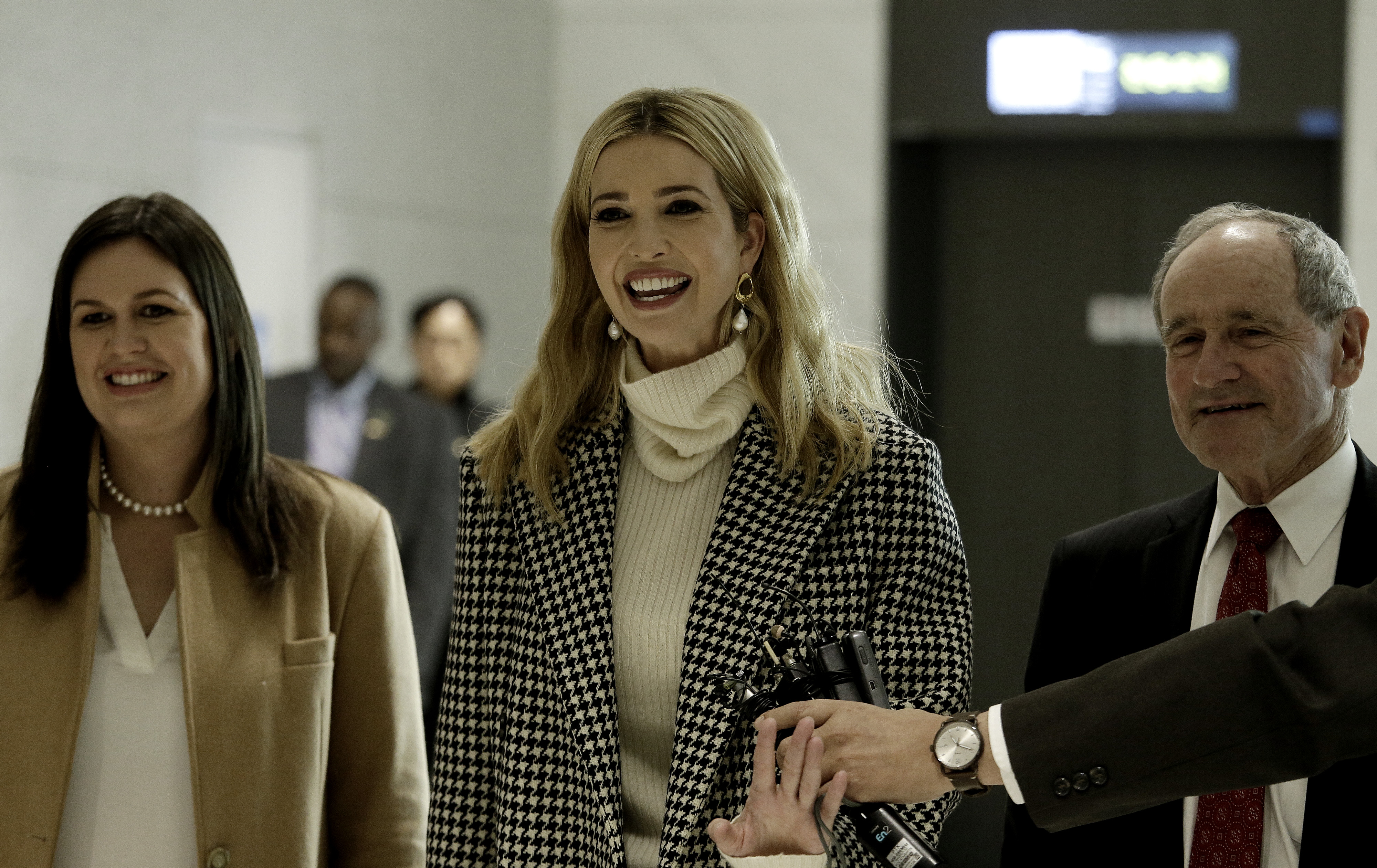 Ivanka Trump, advisor to and daughter of U.S. President Donald Trump, arrives at Incheon International Airport on February 23, 2018 in Seoul, South Korea (Pool - Getty Images)