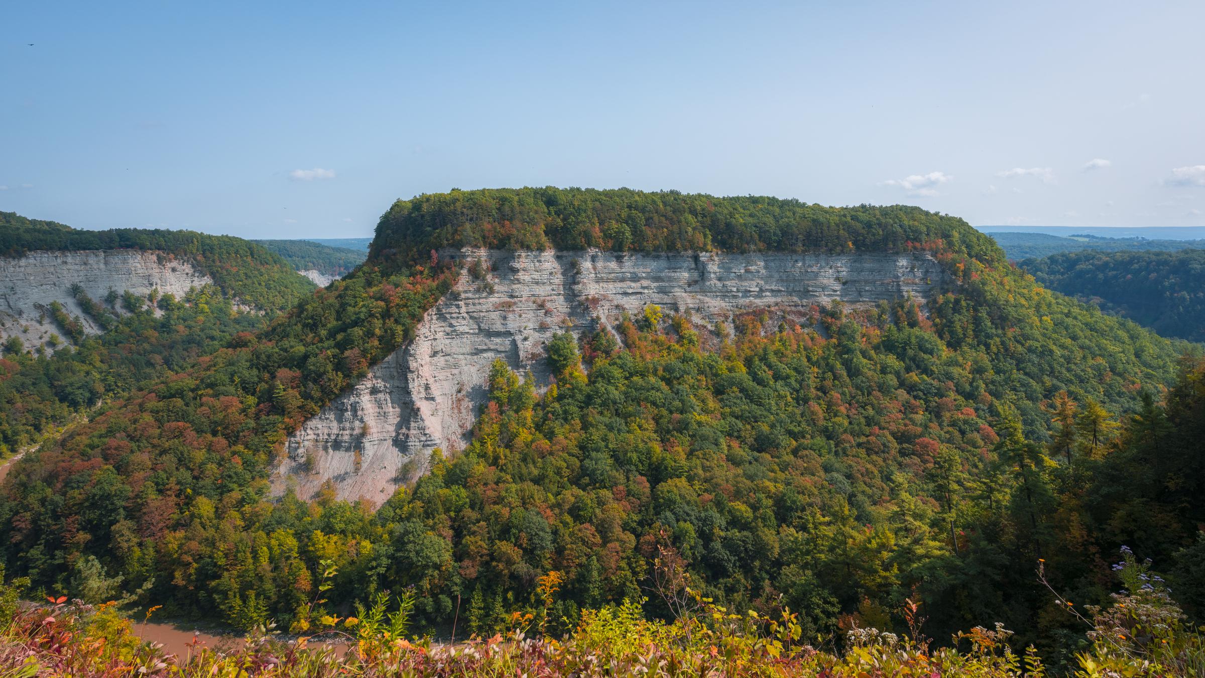 Autumn foliage at Letchworth State Park
