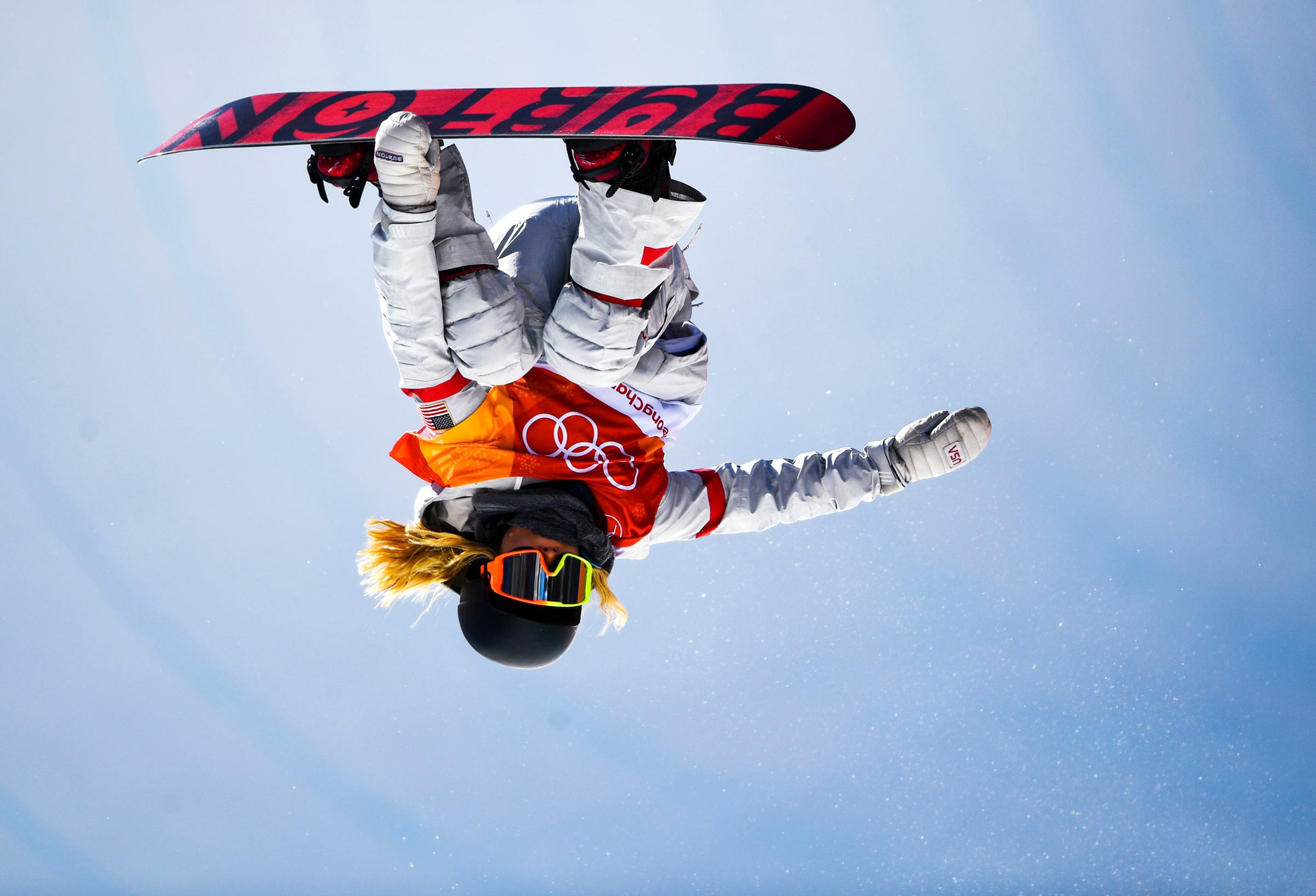 American Chloe Kim soars to her halfpipe snowboard gold on Feb. 13