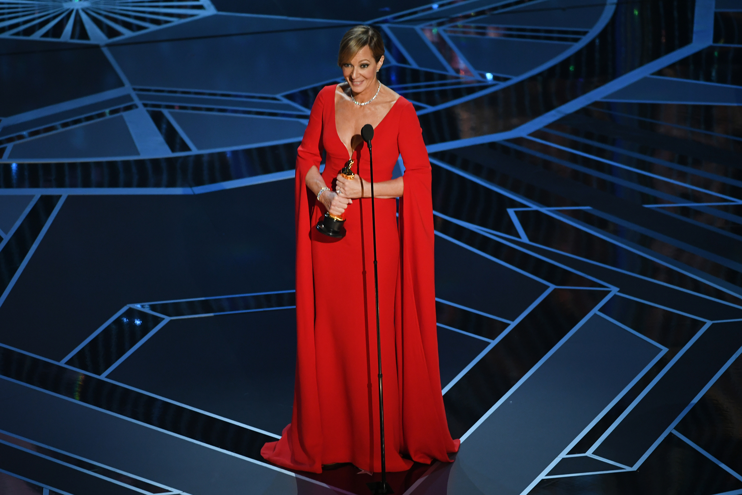Actor Allison Janney accepts Best Supporting Actress for 'I, Tonya' onstage during the 90th Annual Academy Awards at the Dolby Theatre at Hollywood &amp; Highland Center on March 4, 2018 in Hollywood. (Kevin Winter—Getty Images)