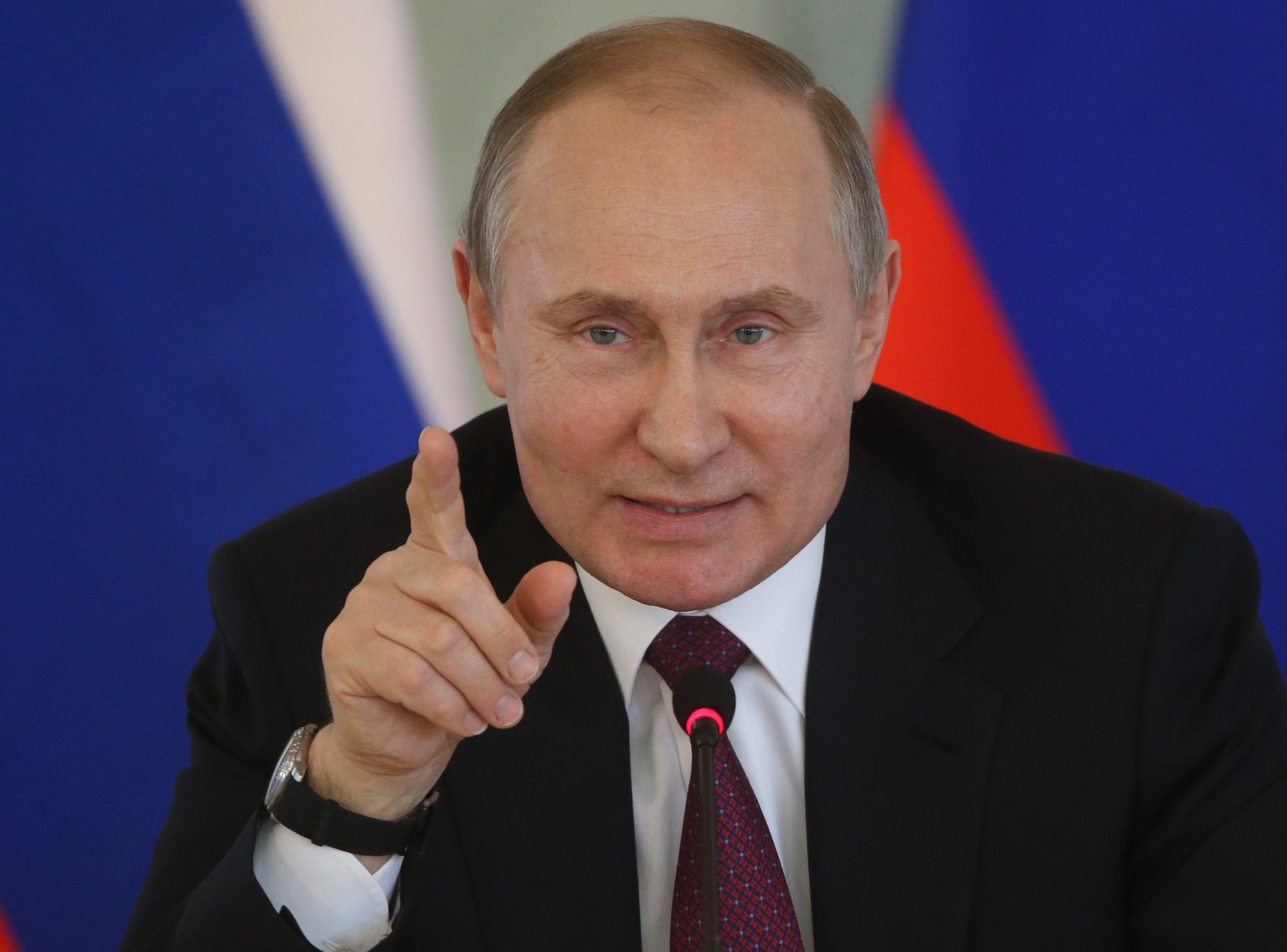 Russian President Vladimir Putin visits Saint Petersburg