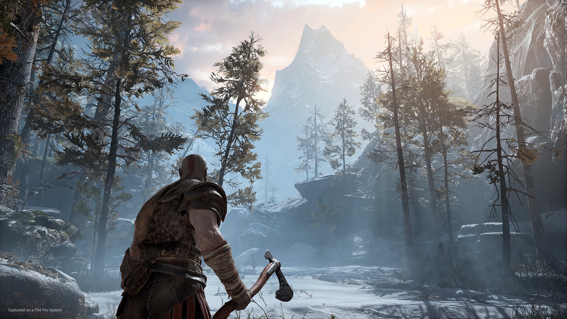 The new God of War game for the PS4 (Courtesy of Sony)