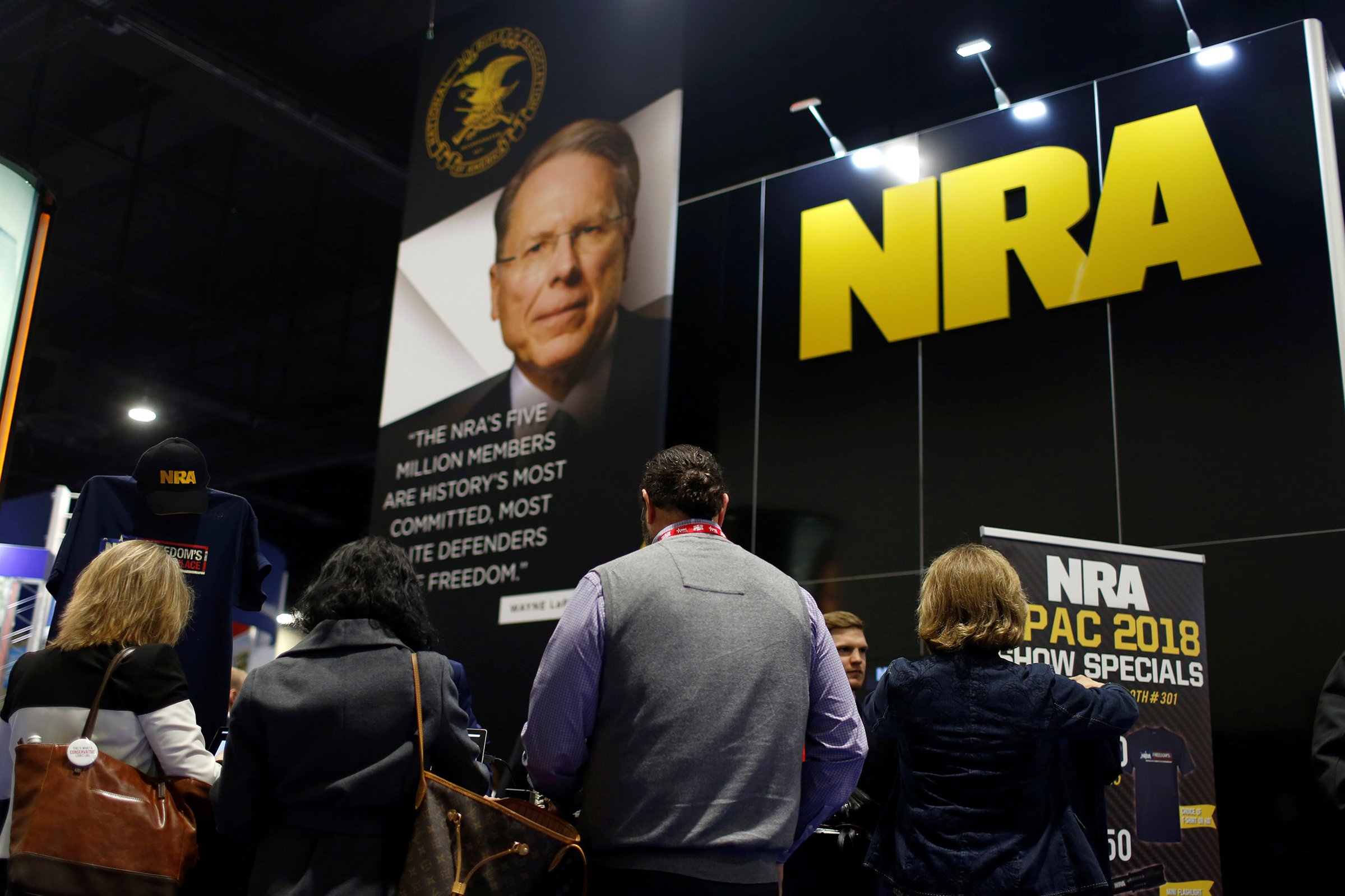 NRA membership NRA sign ups Parkland shooting school shooting CPAC Maryland