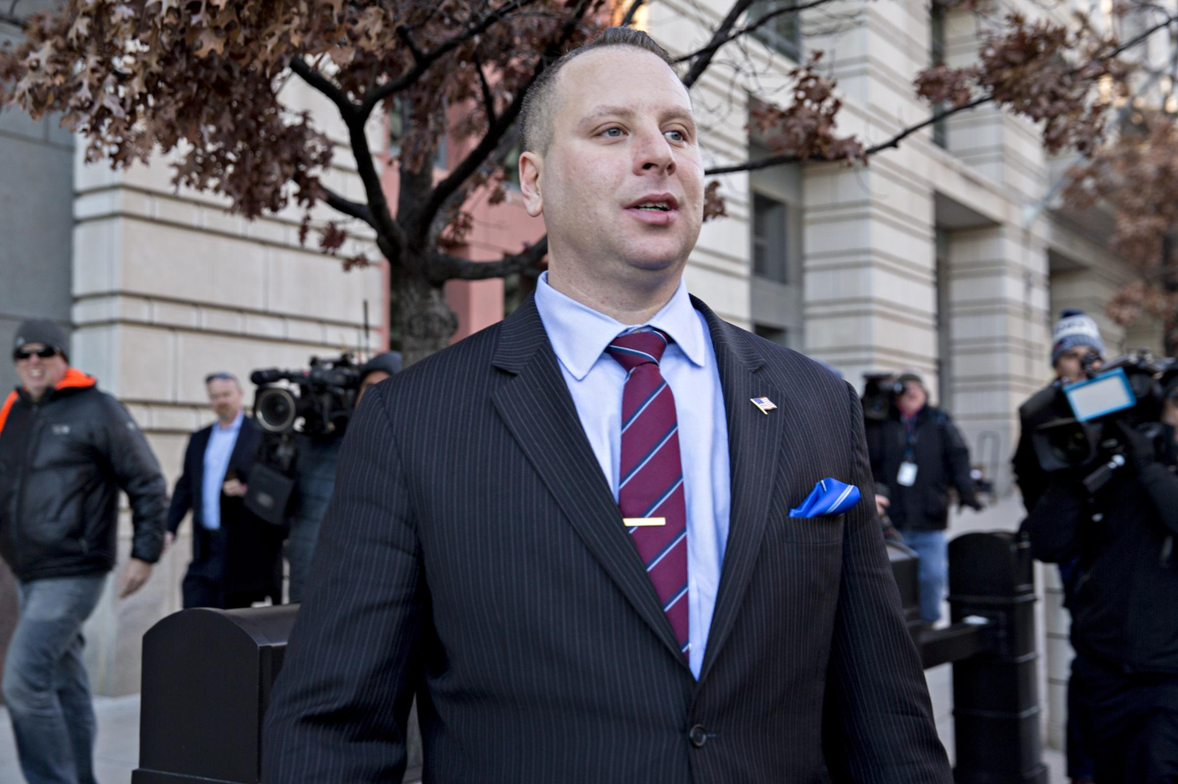 Former Trump Campaign Aide Sam Nunberg Appears For Mueller's Grand Jury