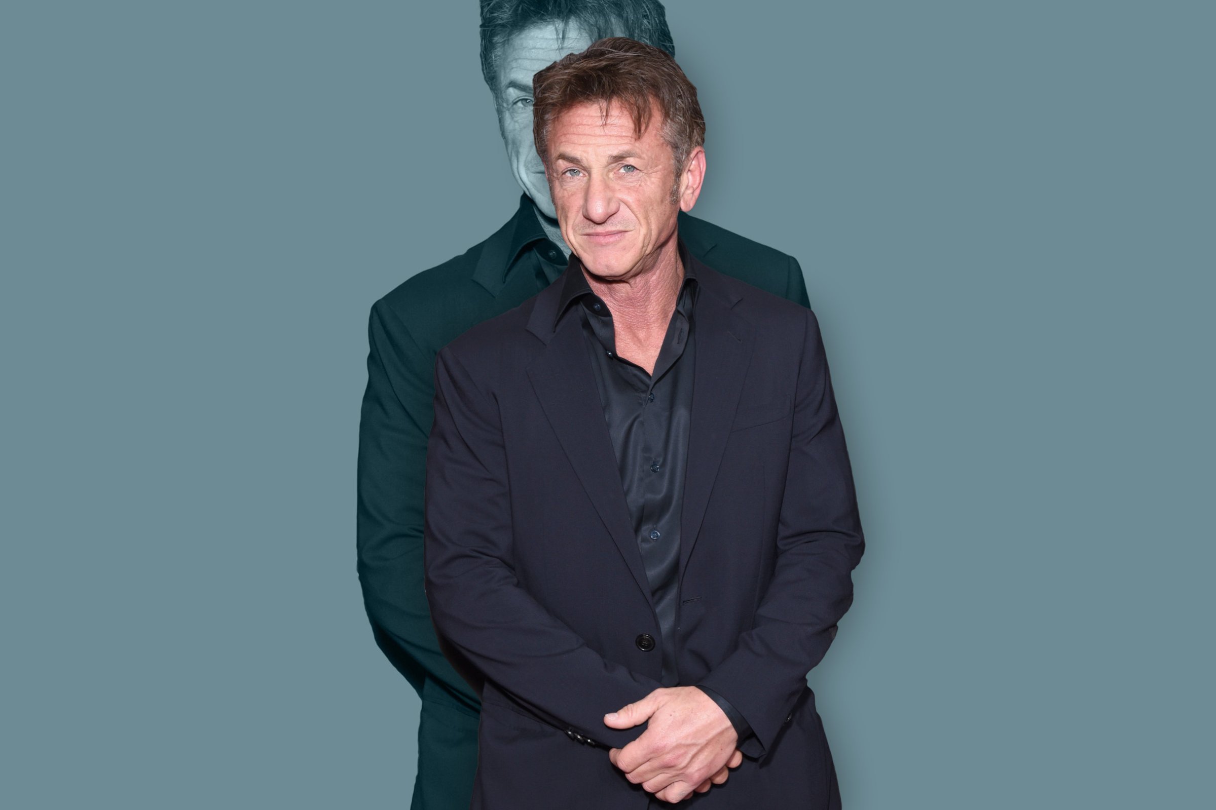 Actor Sean Penn in Hollywood California