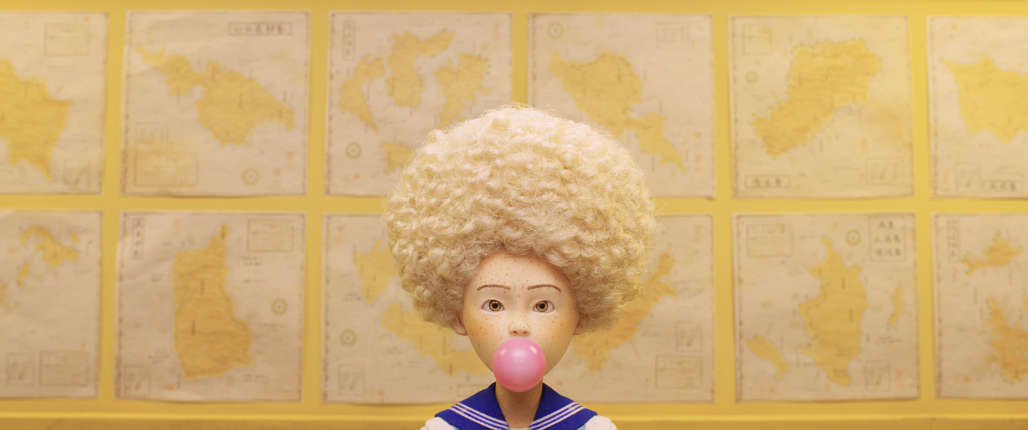 Greta Gerwig's character 'Tracy Walker' in Isle of Dogs. (Photo Courtesy of Fox Searchlight Pictures)
