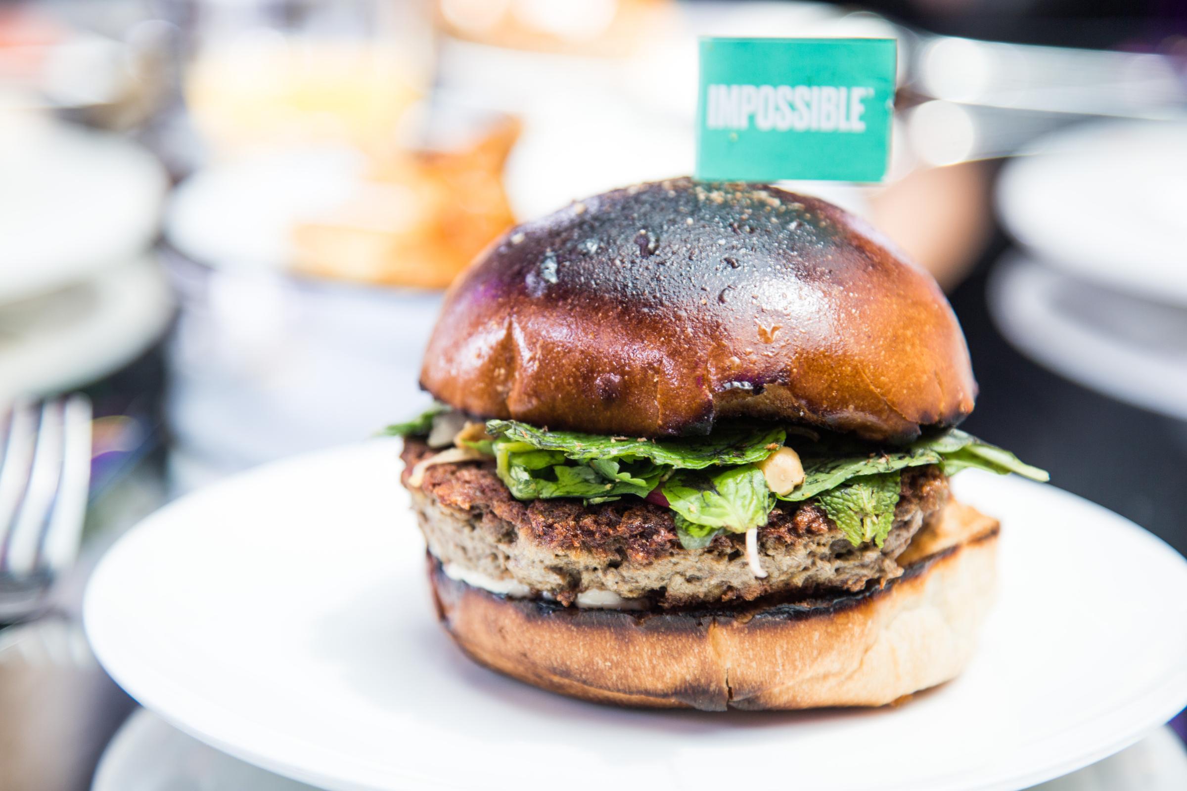 The Impossible Thai Burger by Uwe Opocensky, chef of Beef and Liberty. / Aria Hangyu Chen for TIME